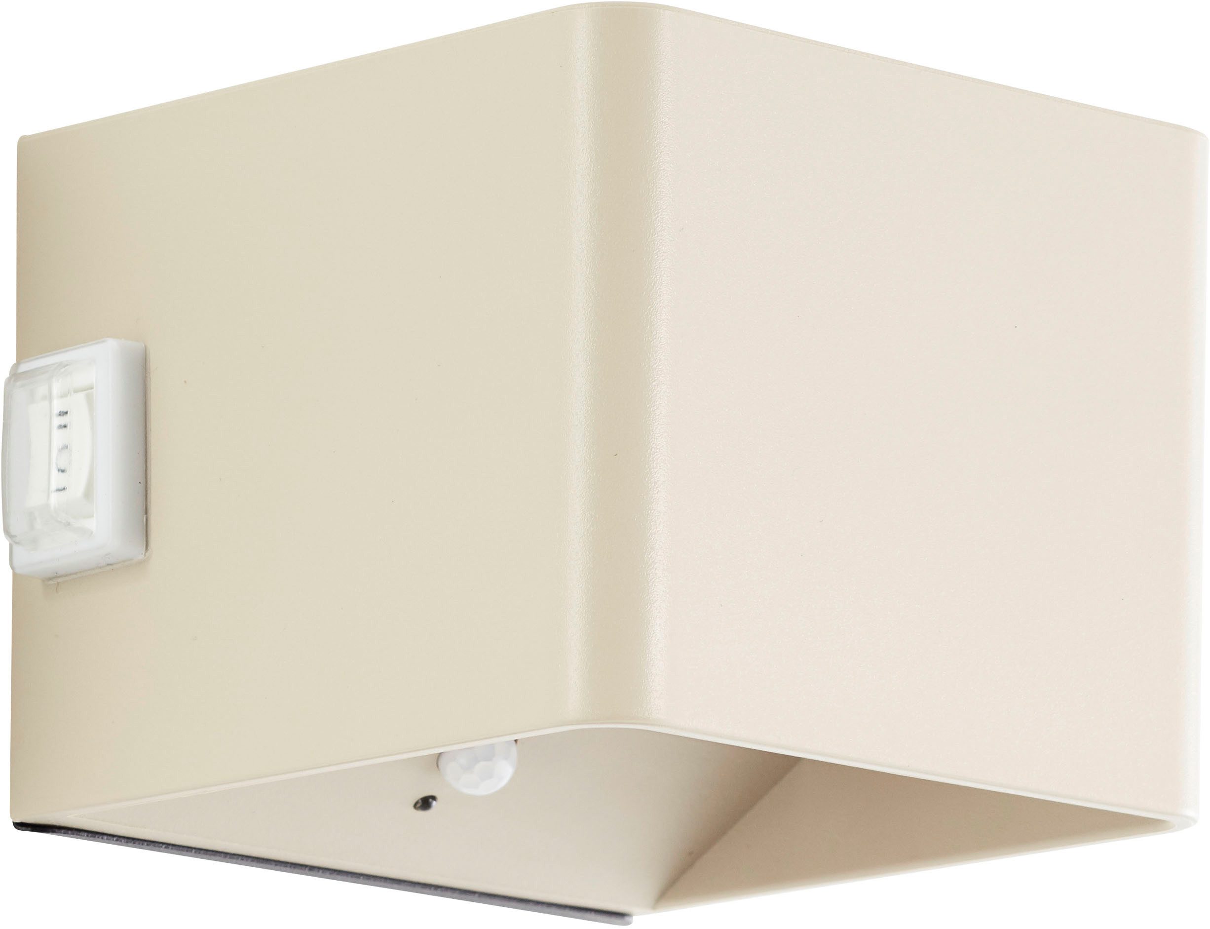 Brilliant Leuchten Wandlamp voor buiten Iseo - draagbare acculamp incl. magnetische plaat Accu, 300 lm, 3000 K, USB, zwart, mobiele buitenlamp, wandlamp (1 stuk)