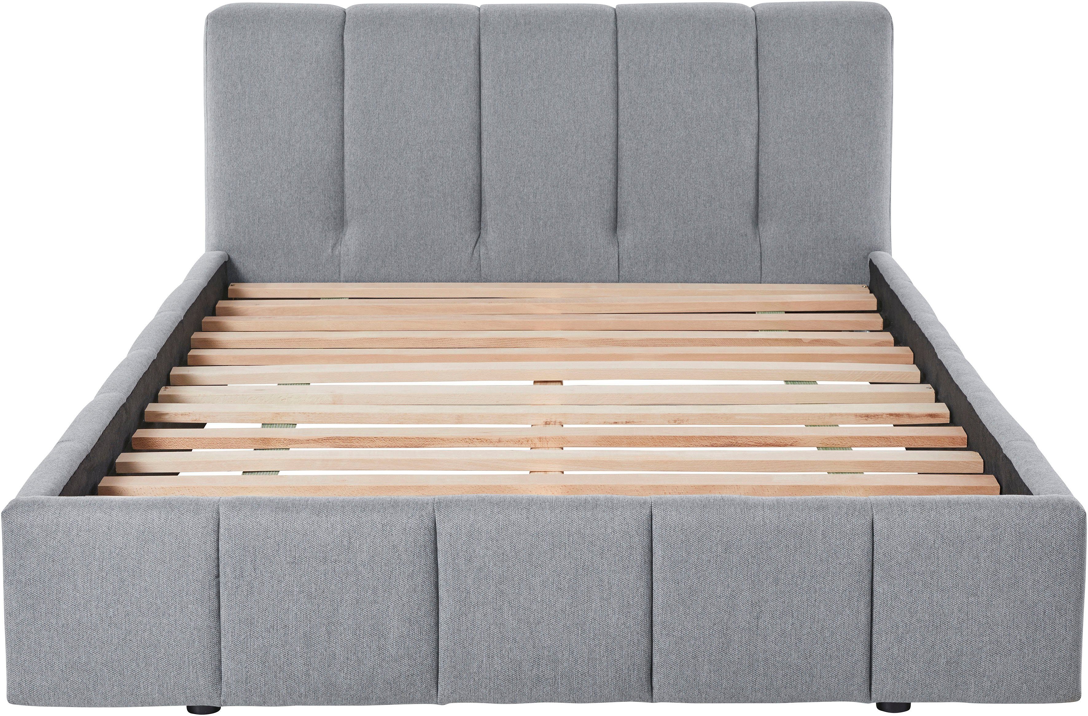 LeGer Home by Lena Gercke Gestoffeerd bed Maileen in 5 breedten en 3 kleuren, incl. rolbodem