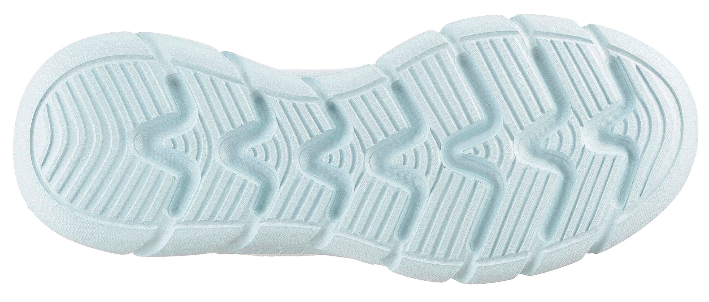 Skechers Sneakers BOBS B FLEX HI-FLYING HI , trainingsschoen, veterschoen, vrijetijdsschoen in vegan verwerking