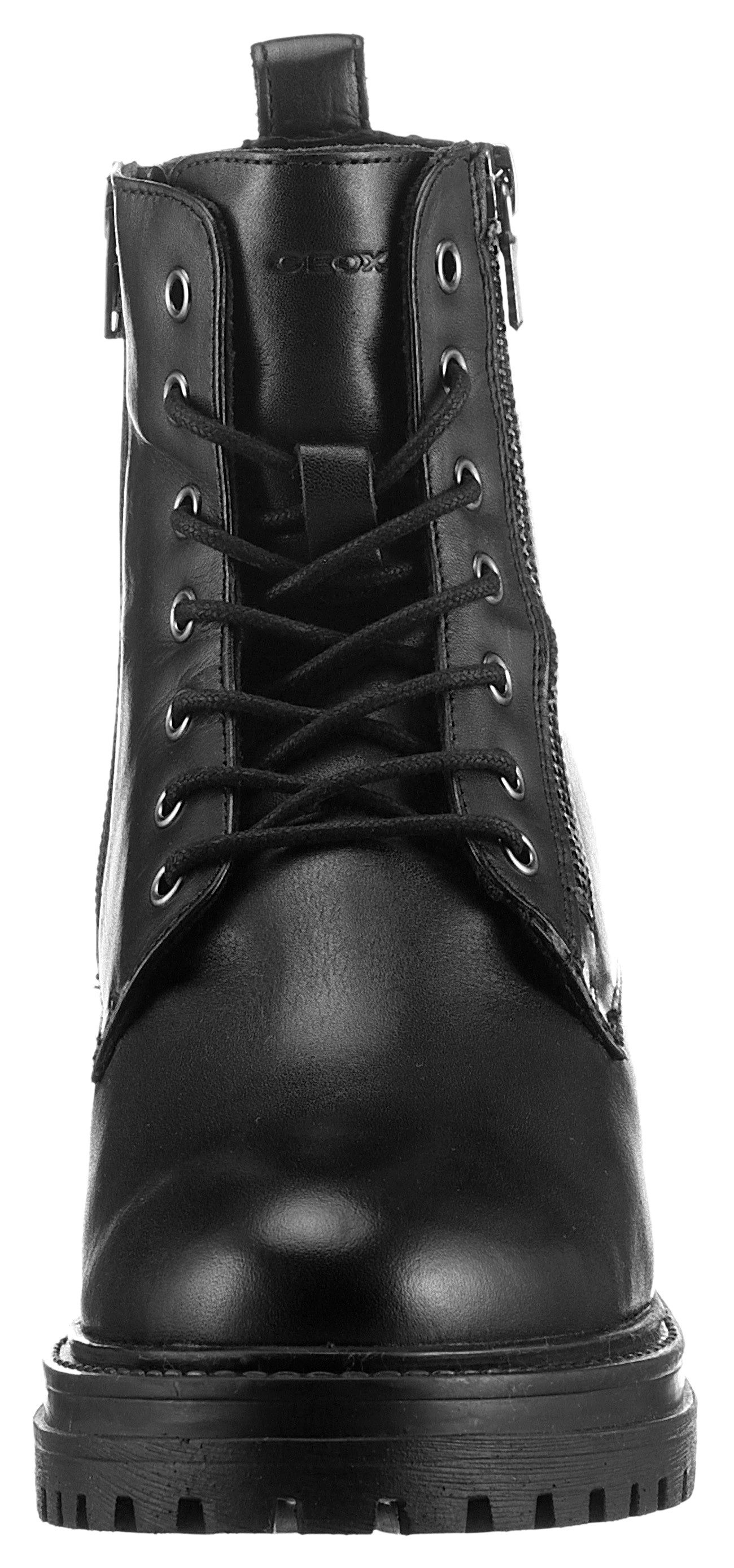 Geox Winterlaarzen D IRIDEA K Chunky laarzen, plateau enkellaars met warm voering