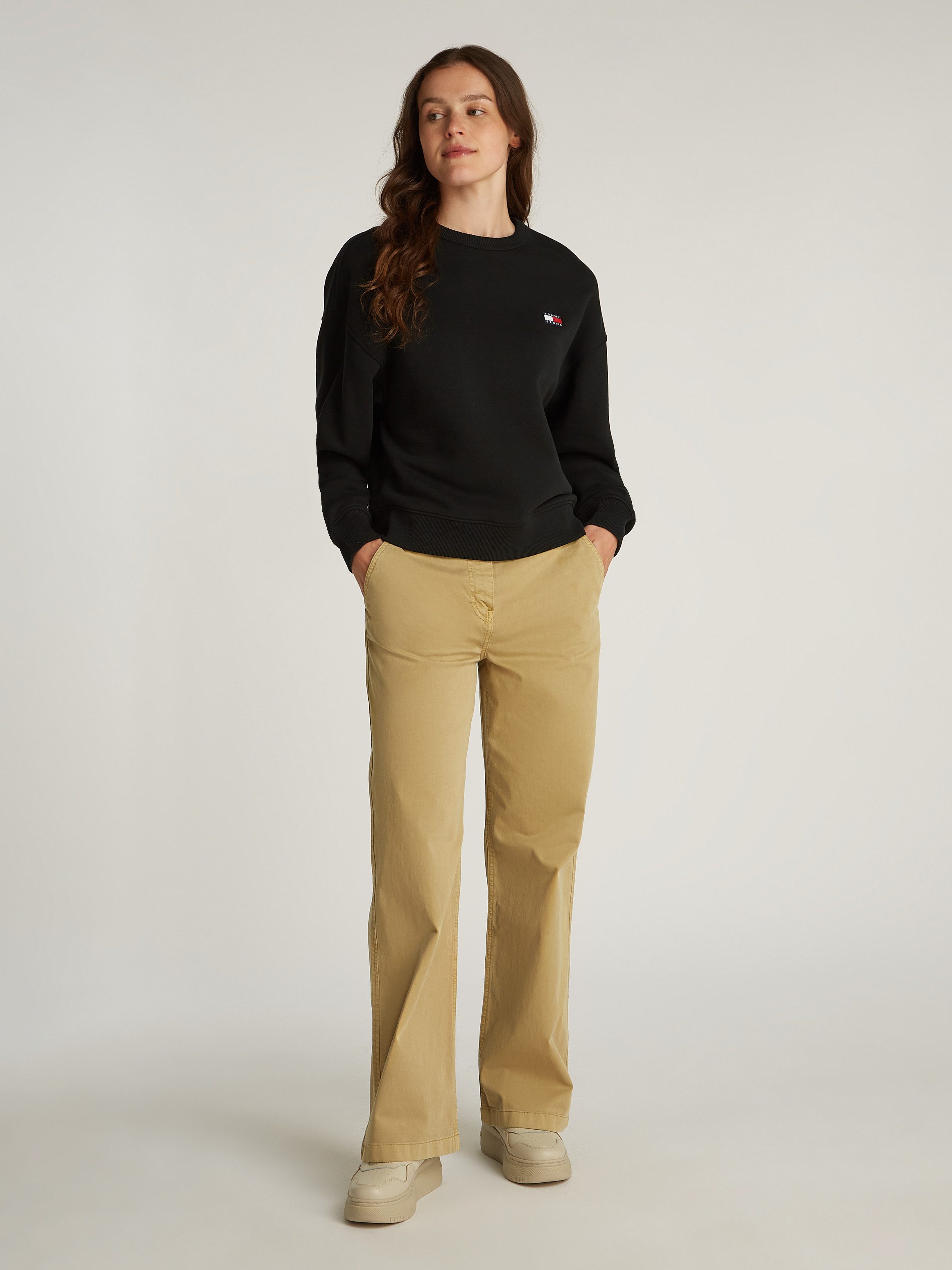 TOMMY JEANS Sweatshirt TJW BXY BADGE CREW