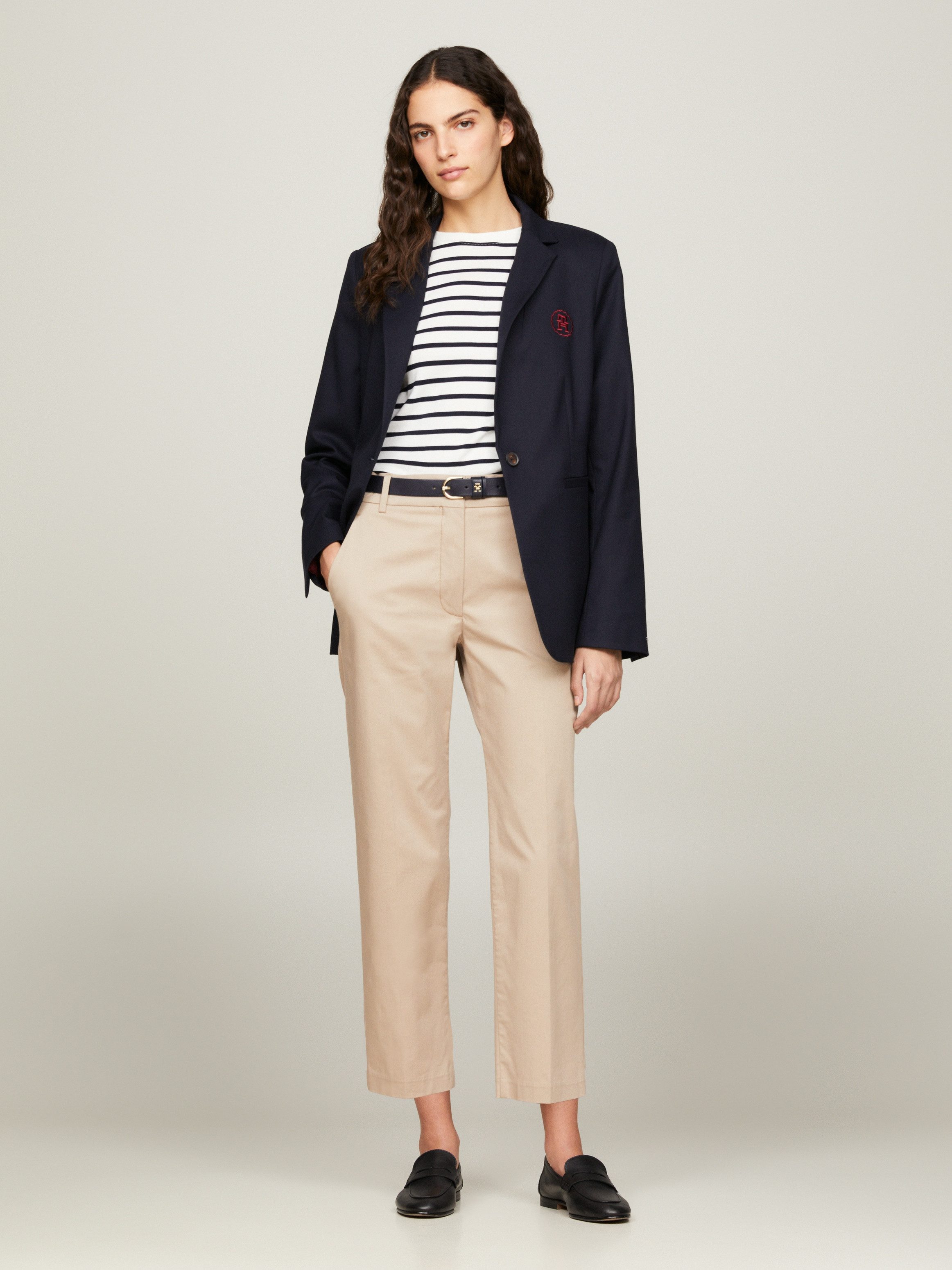 Tommy Hilfiger Chino met persplooien