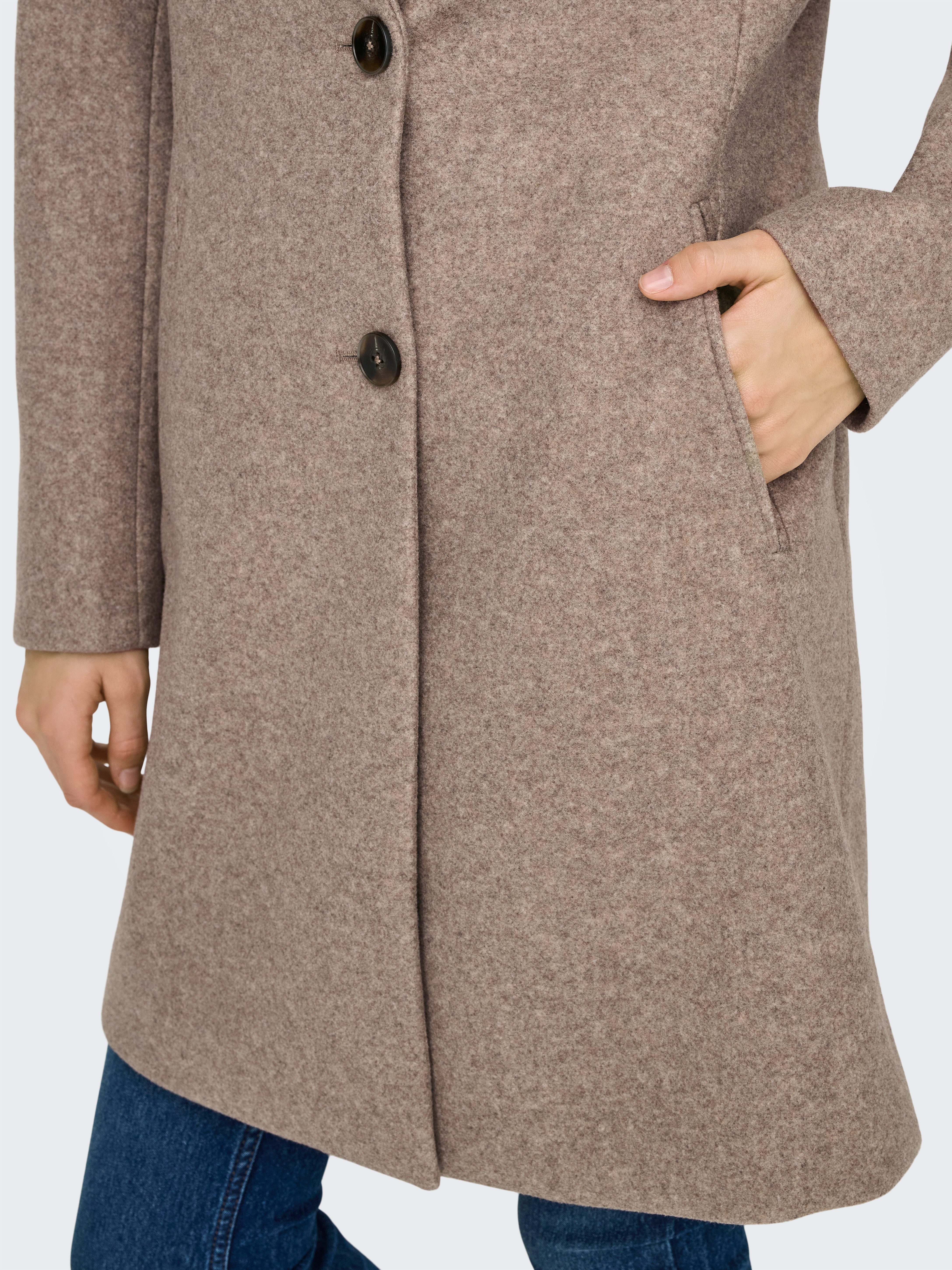JDY Korte jas JDYECHO LIFE COAT OTW NOOS
