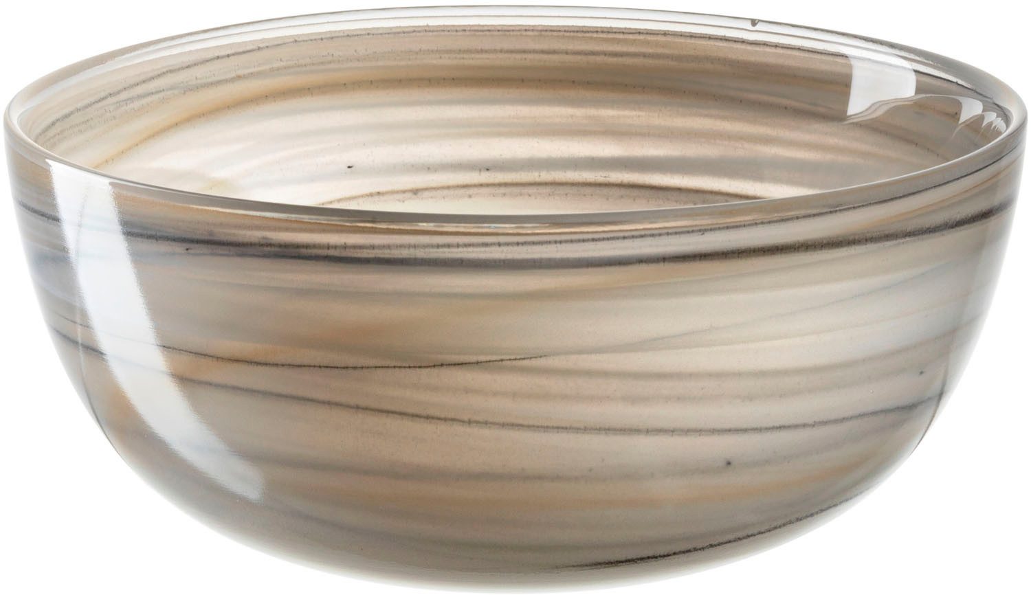 LEONARDO Schaal ALABASTRO, 14 cm, 4-delig set (set, 4-delig) schaaltjes bruin