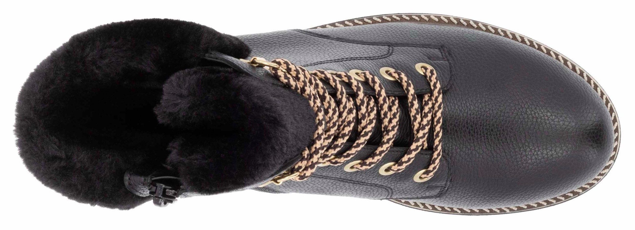 Remonte Winterlaarzen Elisabeth Hurley-Collection , veterschoenen, outdoorschoen, veterschoenen met decoratieve gesp