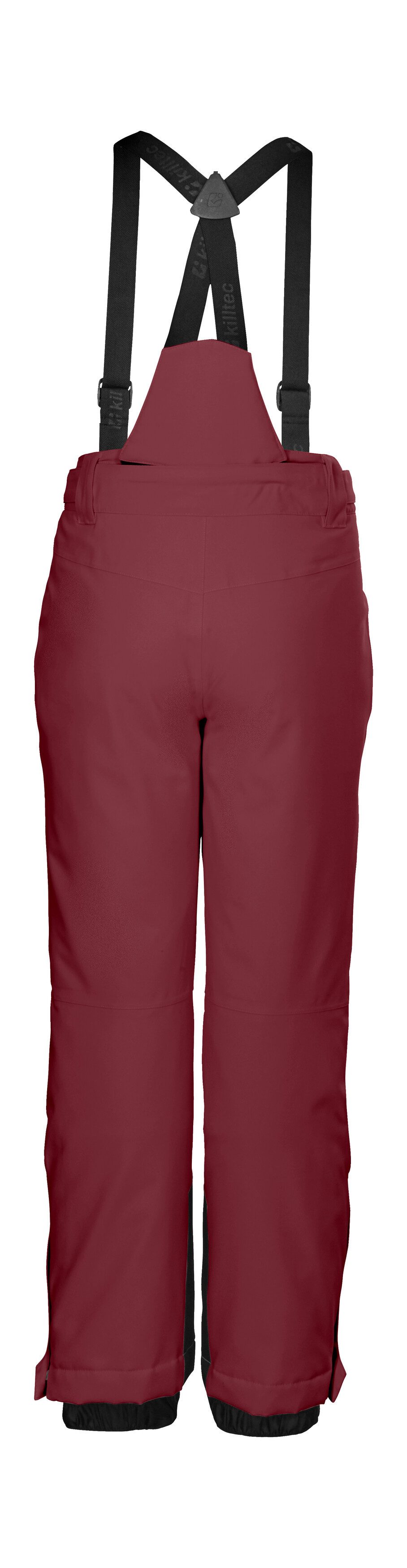 Killtec Skibroek KSW 77 GRLS SKI PNTS waterdicht, ademend, afneembare bretels, verstevigde zijband