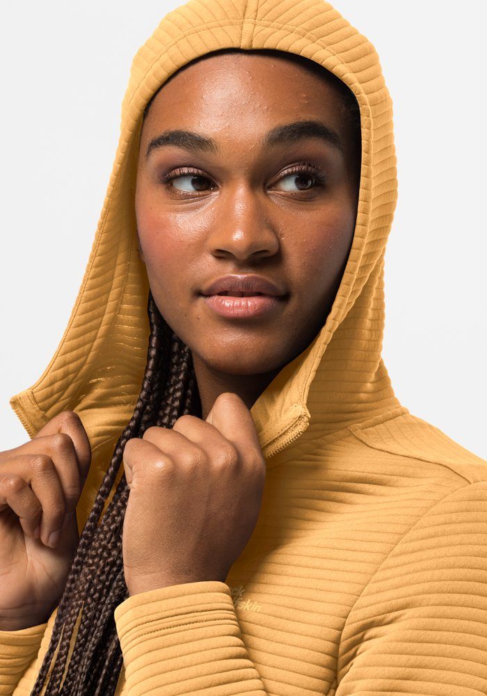Jack Wolfskin Fleecejack met capuchon MODESTO HOODED JKT WOMEN