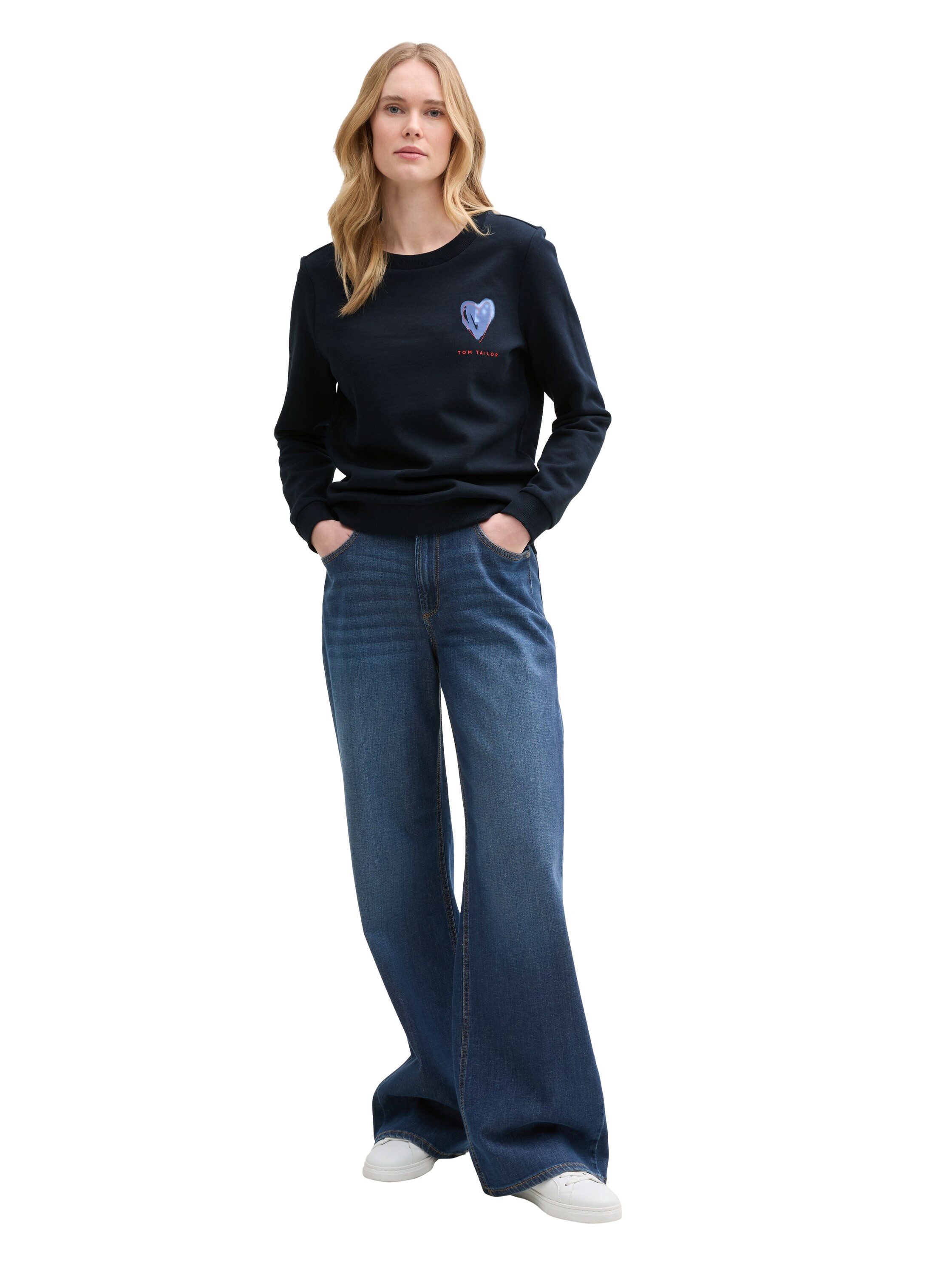 Tom Tailor Sweatshirt met frontprint
