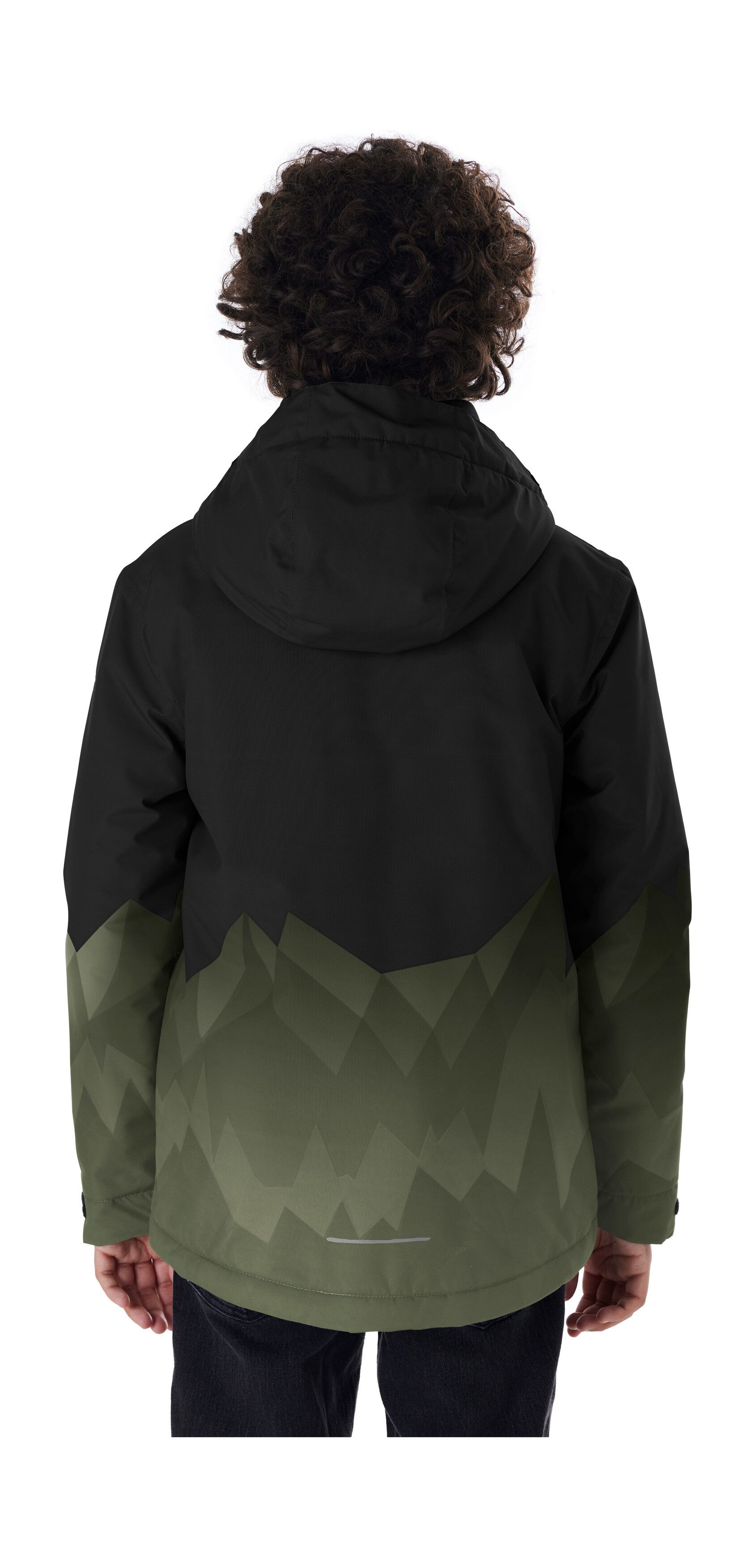 Killtec Ski-jack KSW 383 BYS SKI JCKT Water- en winddichte ski jas met verstelbare capuchon