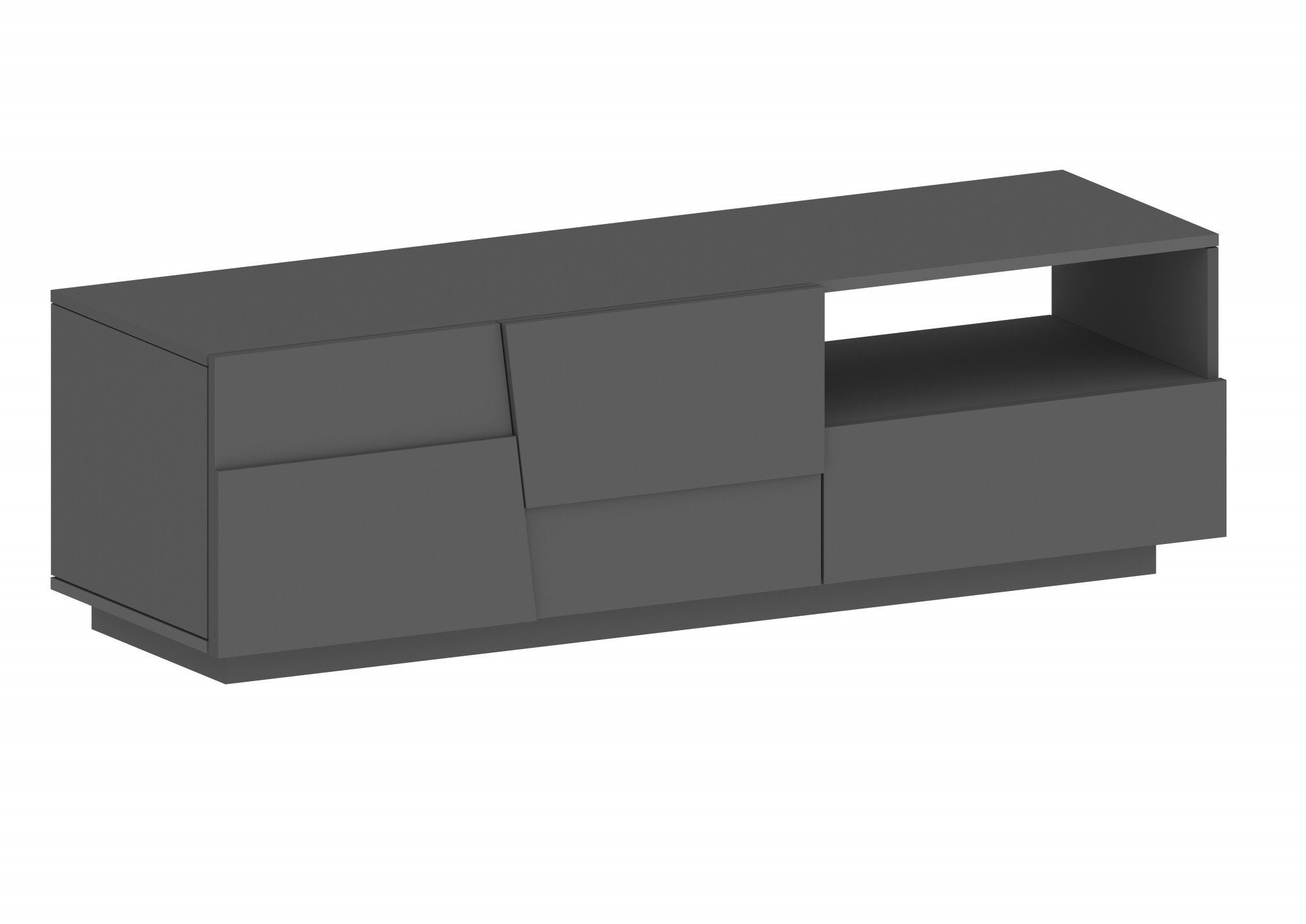 INOSIGN Tv-meubel Pongo (1 stuk) lowboards grijs