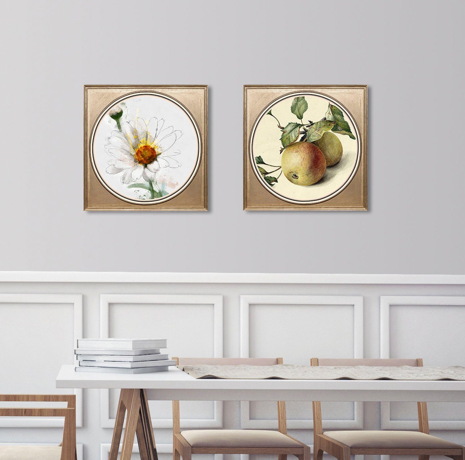queence Artprint op acrylglas Bloemen Fine Art-print in galeriekwaliteit
