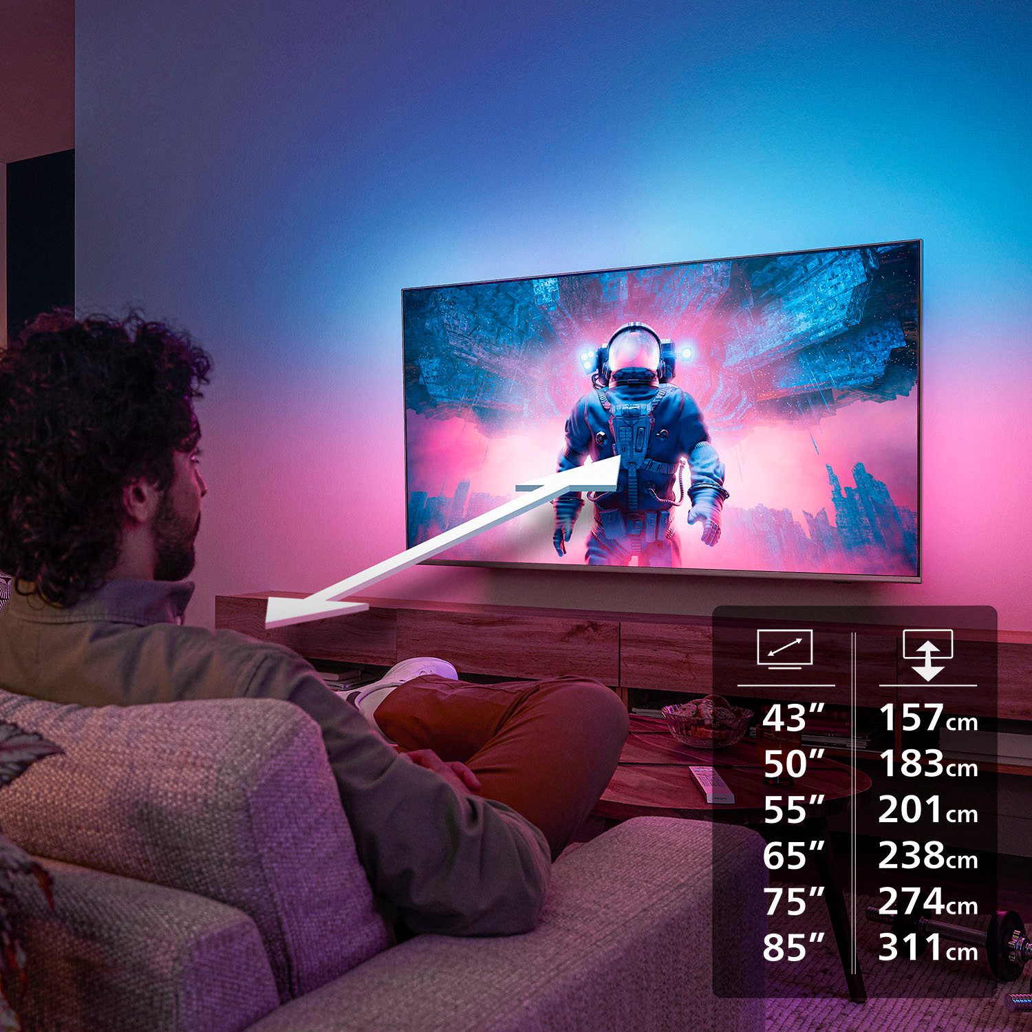 Philips Led-TV 85PUS8500/12
