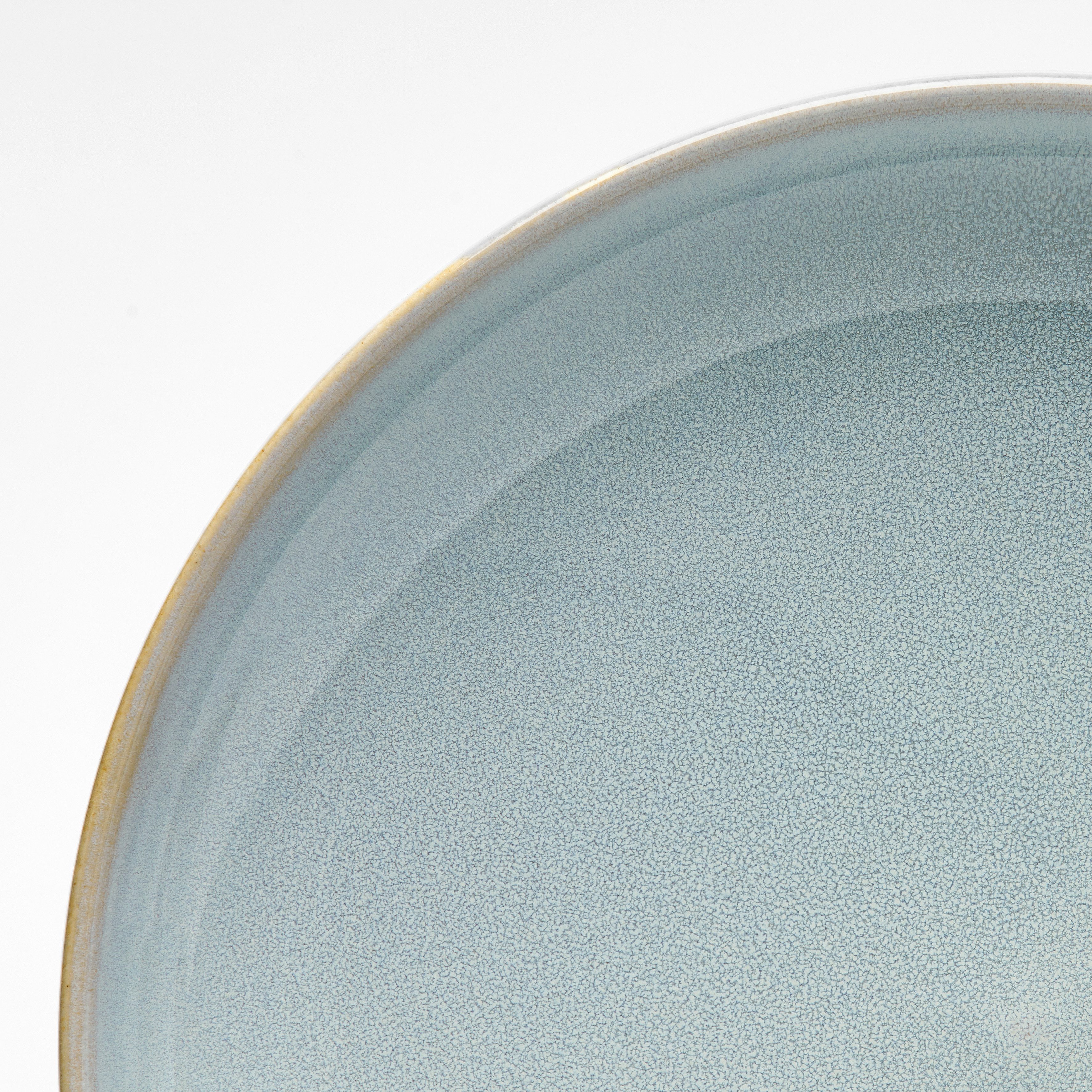 van Well Combi-servies Servies-set, service Vigo Azur ronde vorm, blauw, vaatwasmachine- en magnetronbestendig (set, 16-delig)