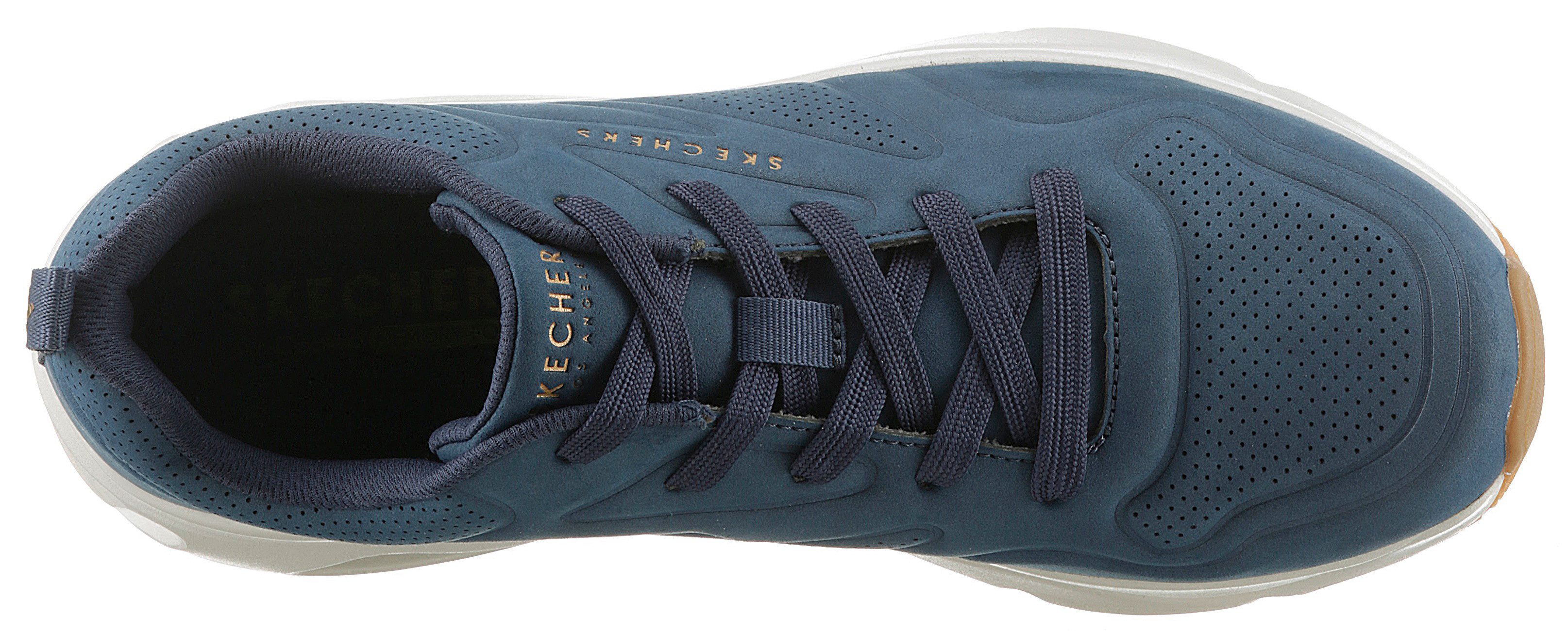 Skechers Sneakers TRES-AIR UNO vrijetijdsschoen, lage schoen, veterschoen met skech-air®-luchtkussens