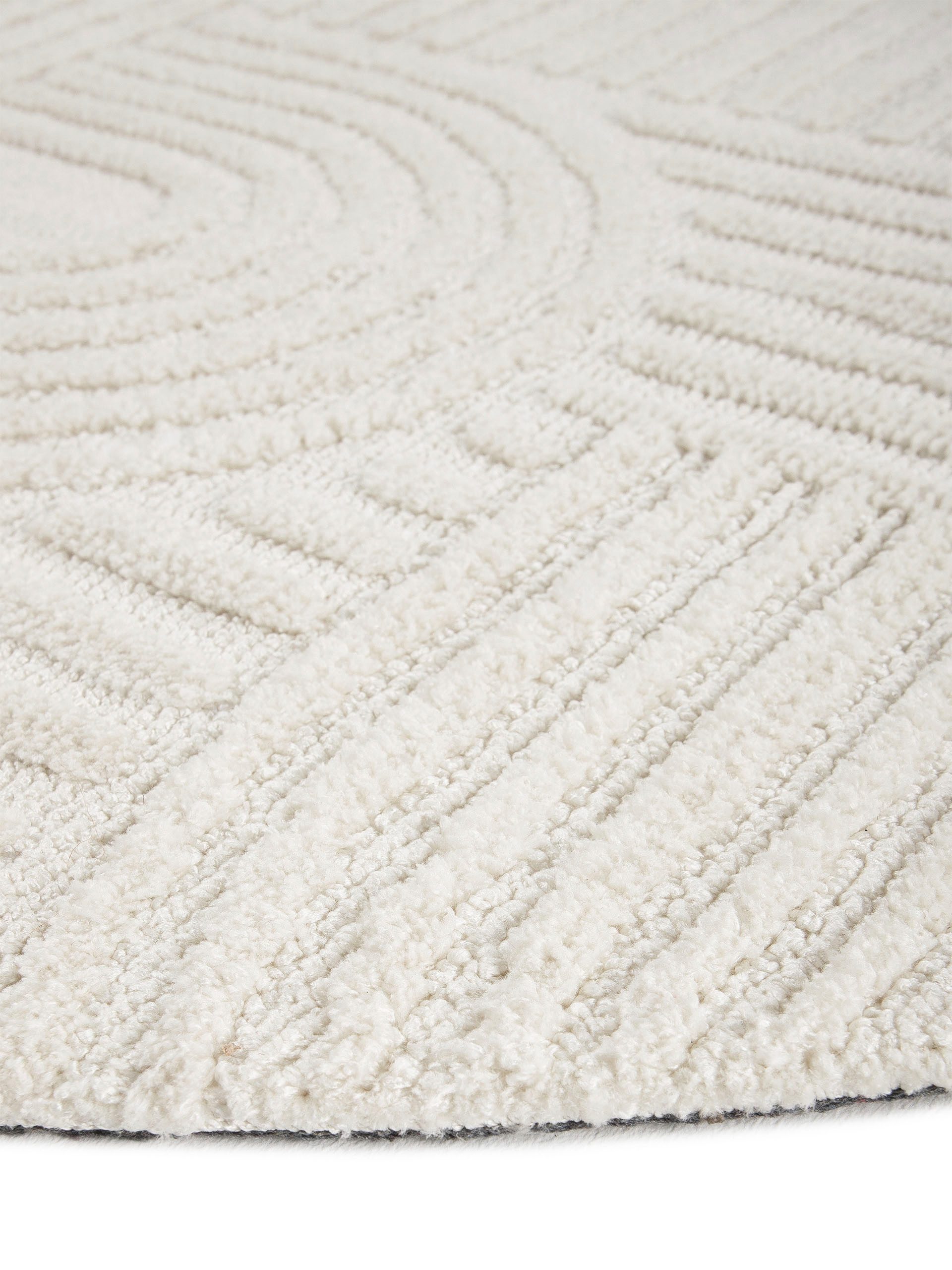 carpetfine Vloerkleed Holly 4 - Soft Touch Microvezel Tapijt Boho Scandi, zachte dichte getufte hoog-laag structuur, woonkamer
