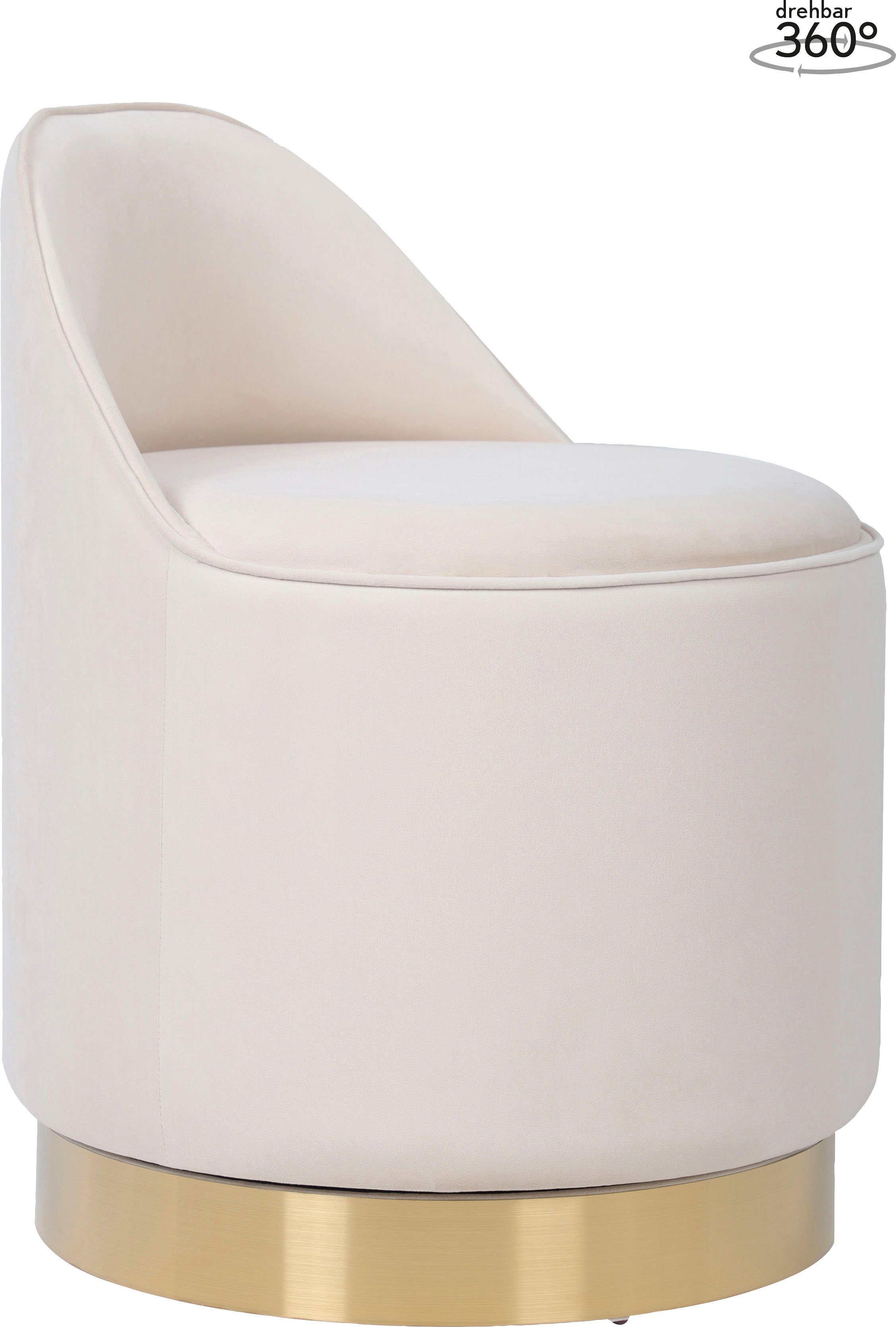 Kayoom Fauteuil Draaikruk Viktor 125, draaikruk in modern design, opbergruimte aan de binnenkant (1 stuk)