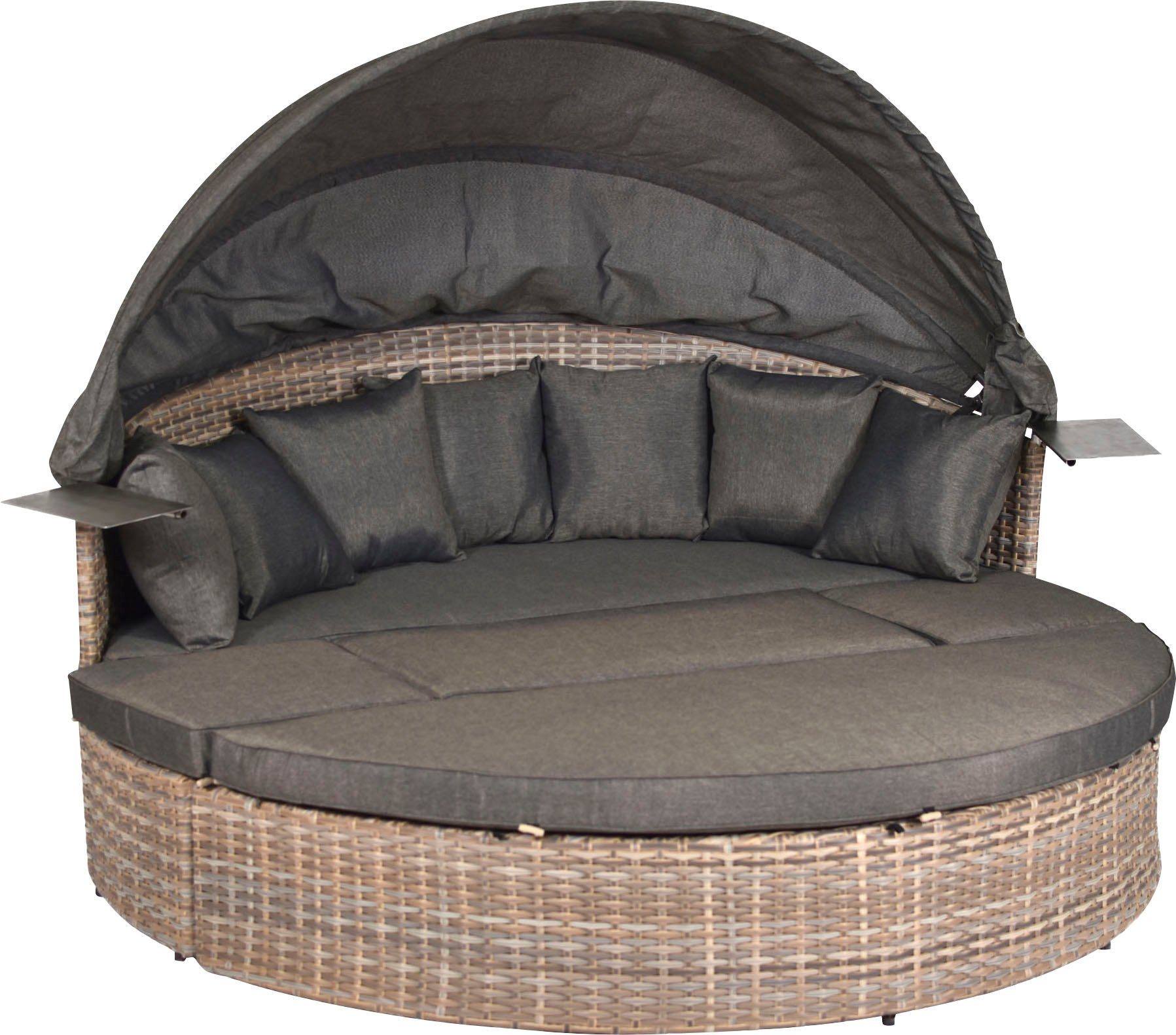 MERXX Tuinset Riva Premium Relaxeiland, inclusief zit- en rugkussens (set, 15-delig)