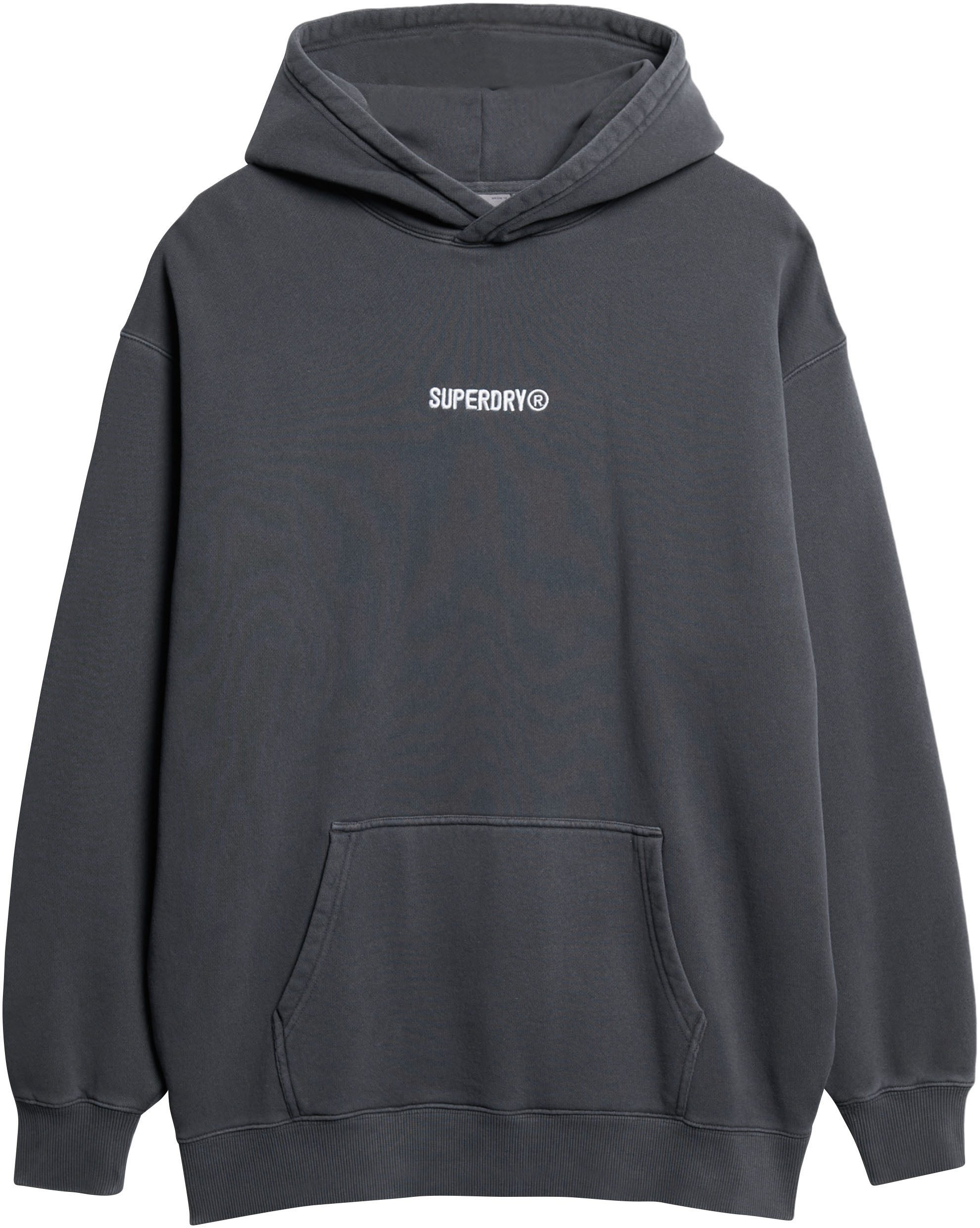 Superdry Hoodie MICRO LOGO GRAPHIC LOOSE HOOD