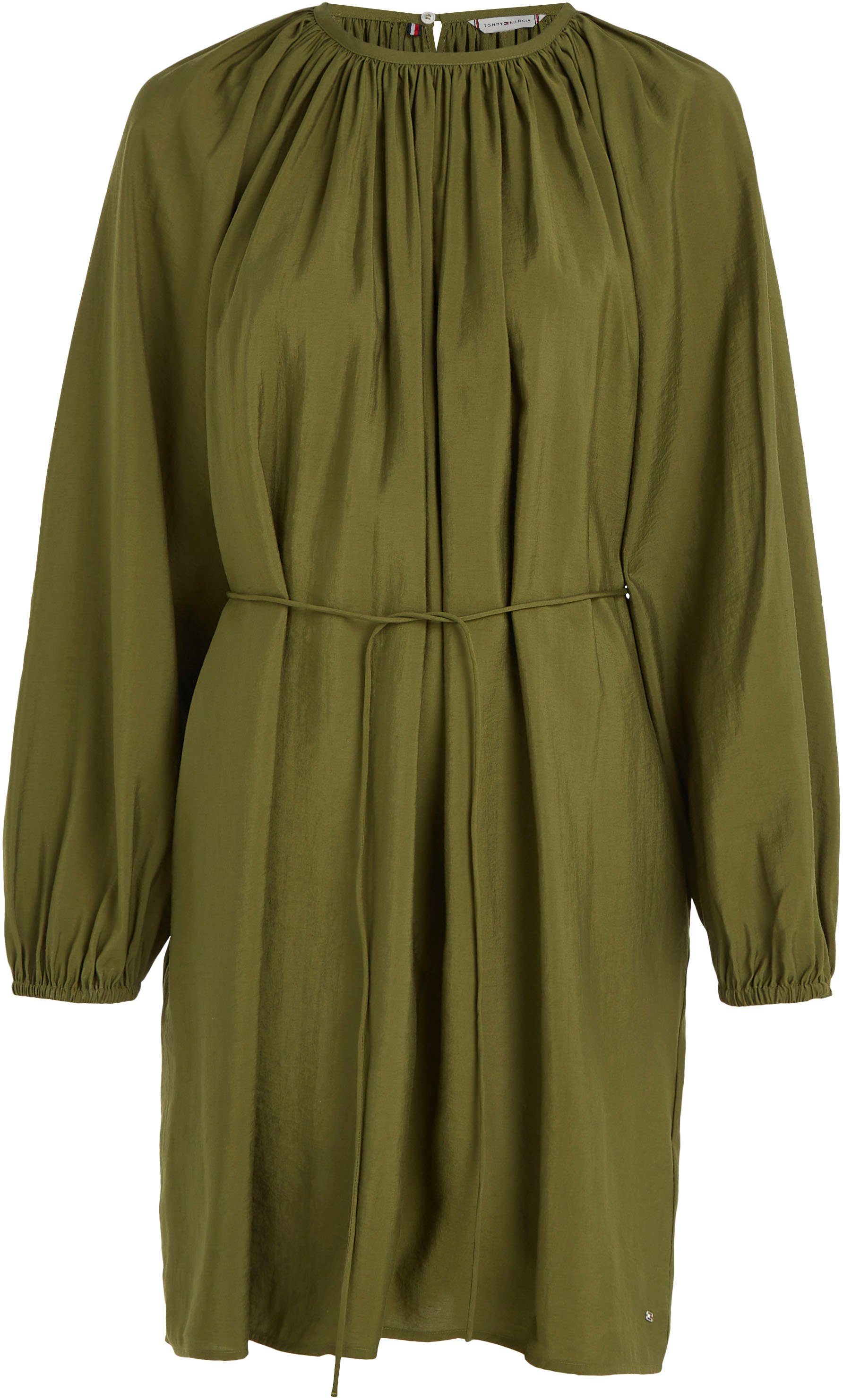 Tommy Hilfiger Blousejurk TEXTURED MODAL SHORT DRESS