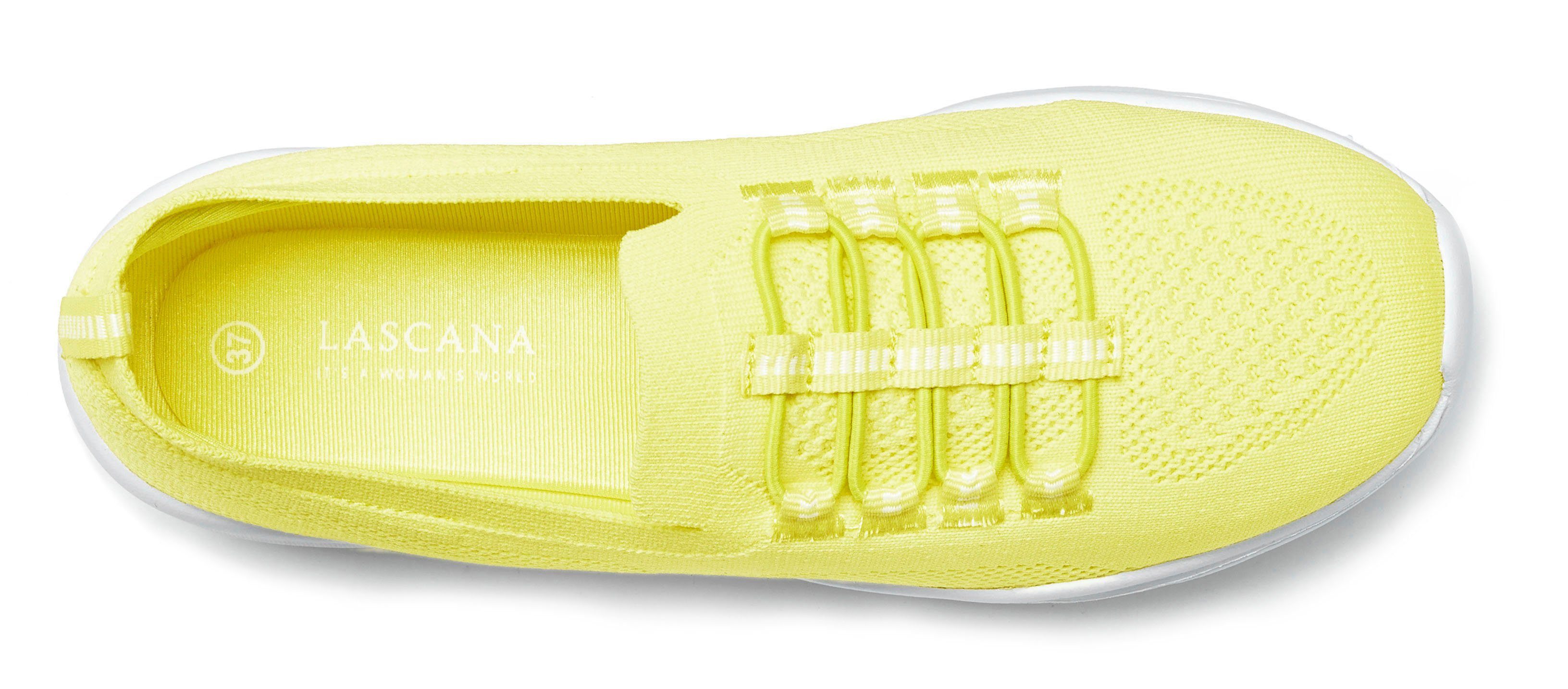 Lascana Sneakers Slippers, lage schoenen, om in te schieten, licht meshmateriaal VEGAN