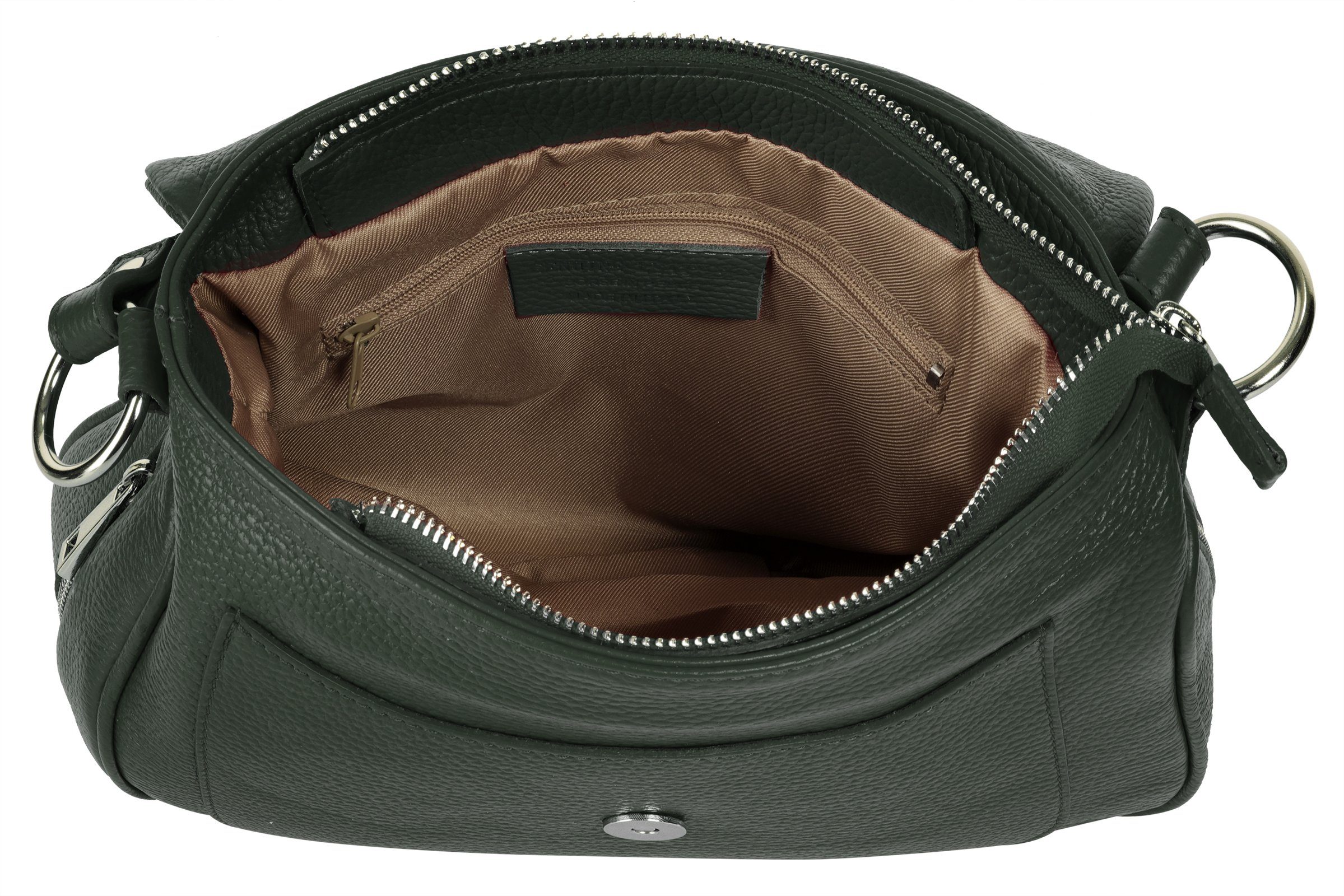 Samantha Look Schoudertas echt leer, made in italy