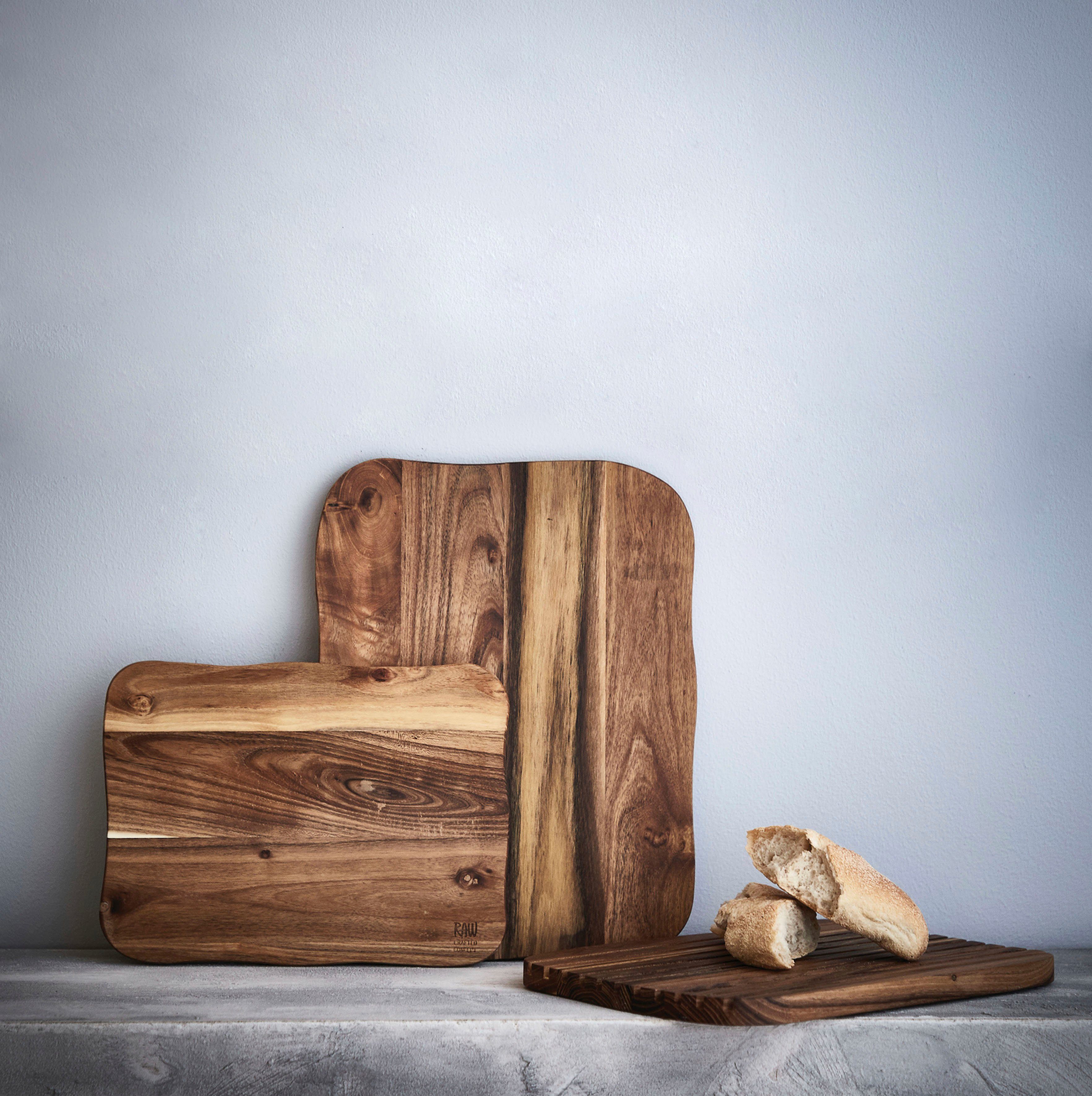 aida RAW Snijplank RAW Teak organic shape, each piece is unique