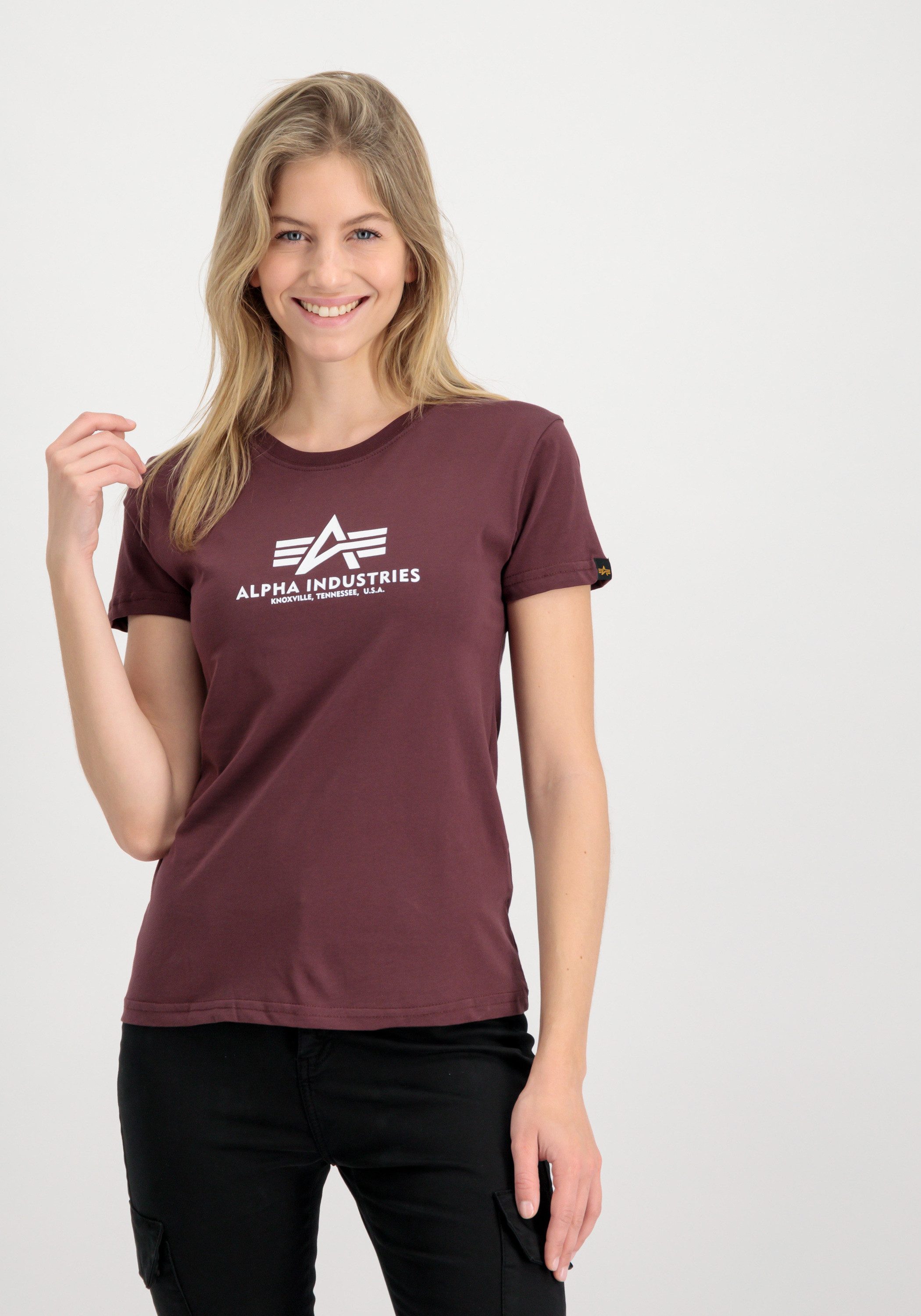 Alpha Industries T-shirt New Basic T-Shirt BL W