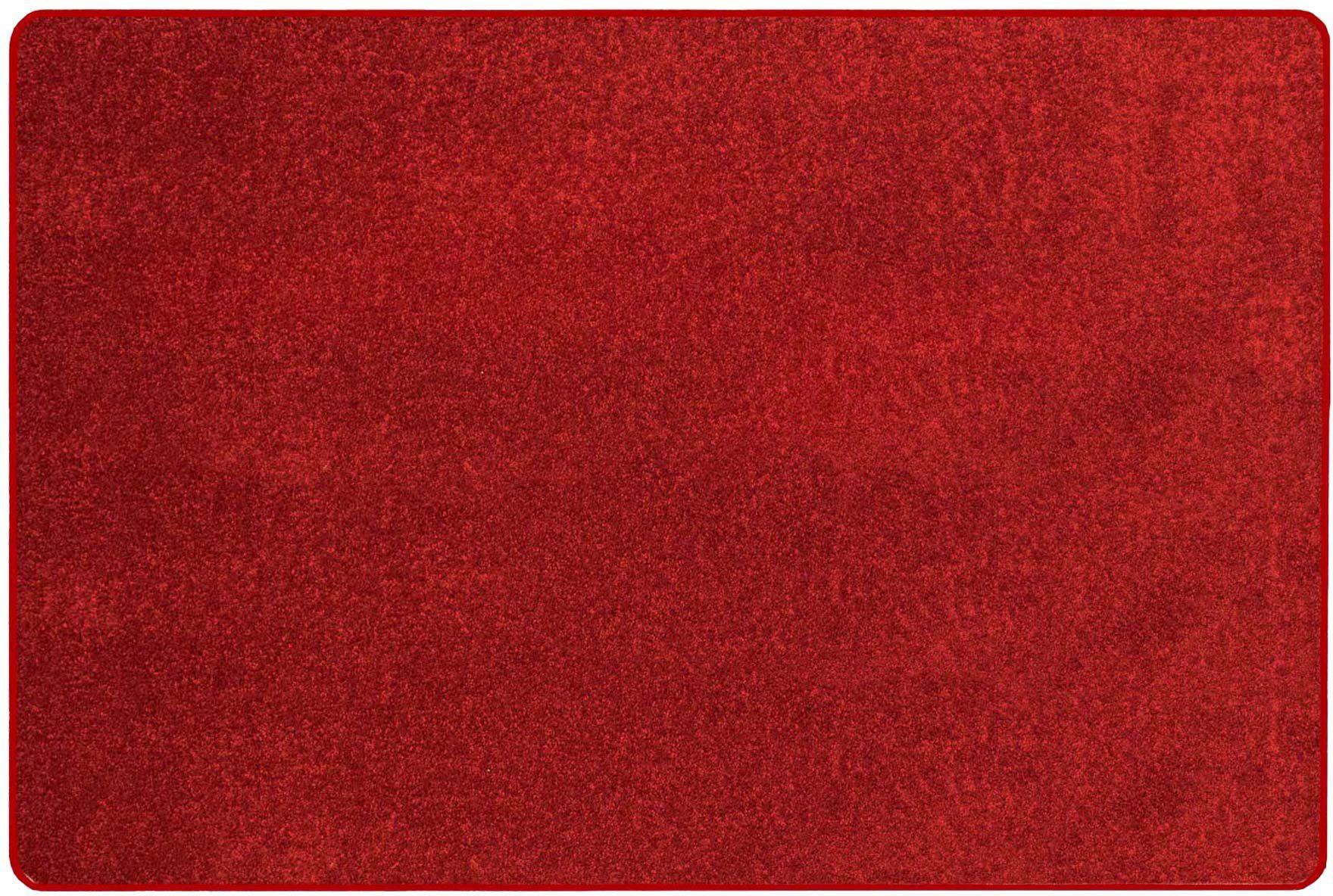 Primaflor-Ideen in Textil Vloerkleed MUMBAI zachte korte pool, unikleurig, ideaal in de woonkamer & slaapkamer