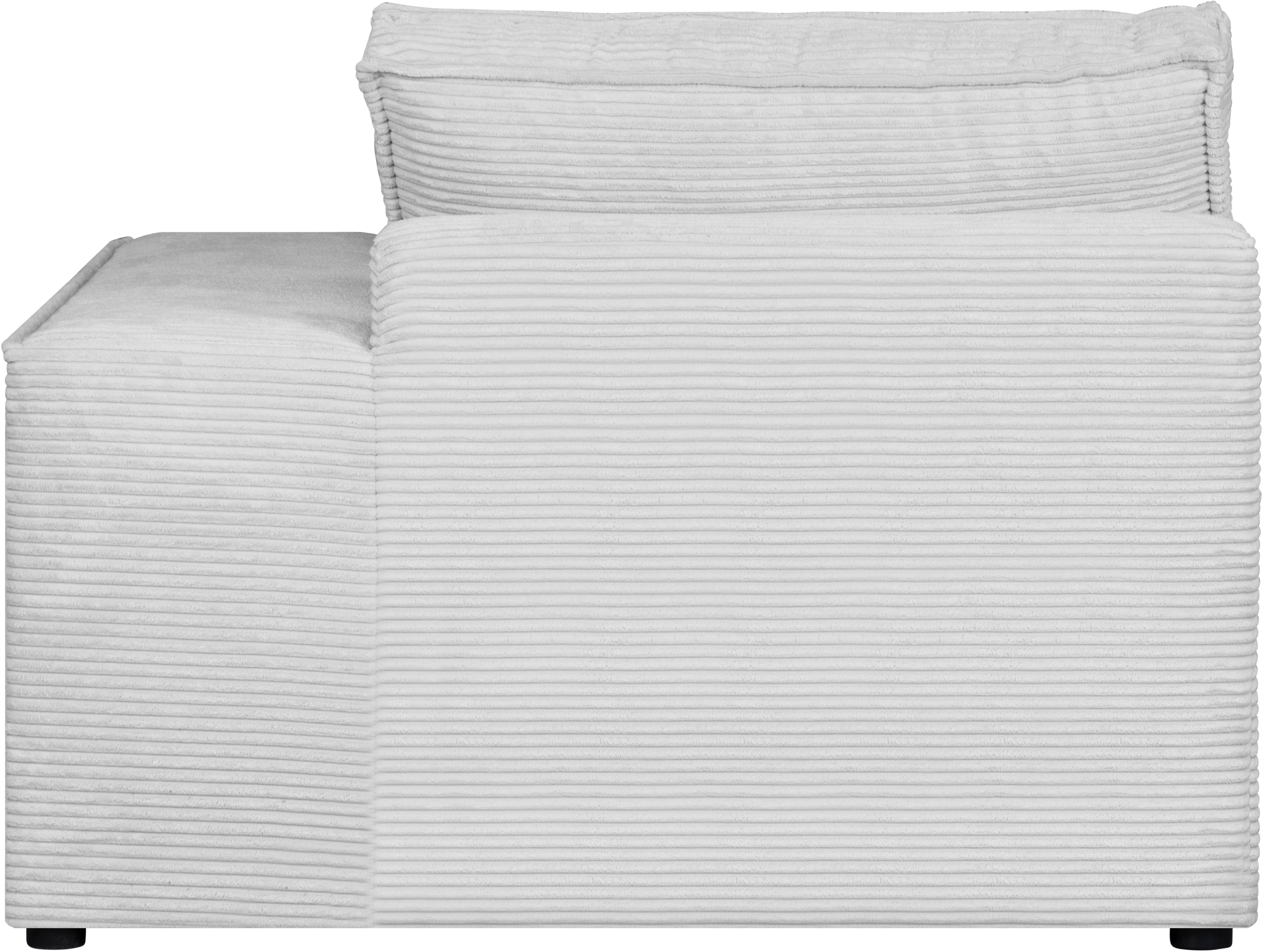 RAUM.ID Sofaelement Florid als deel van een modulaire bank, stevig zitcomfort, ook in cord