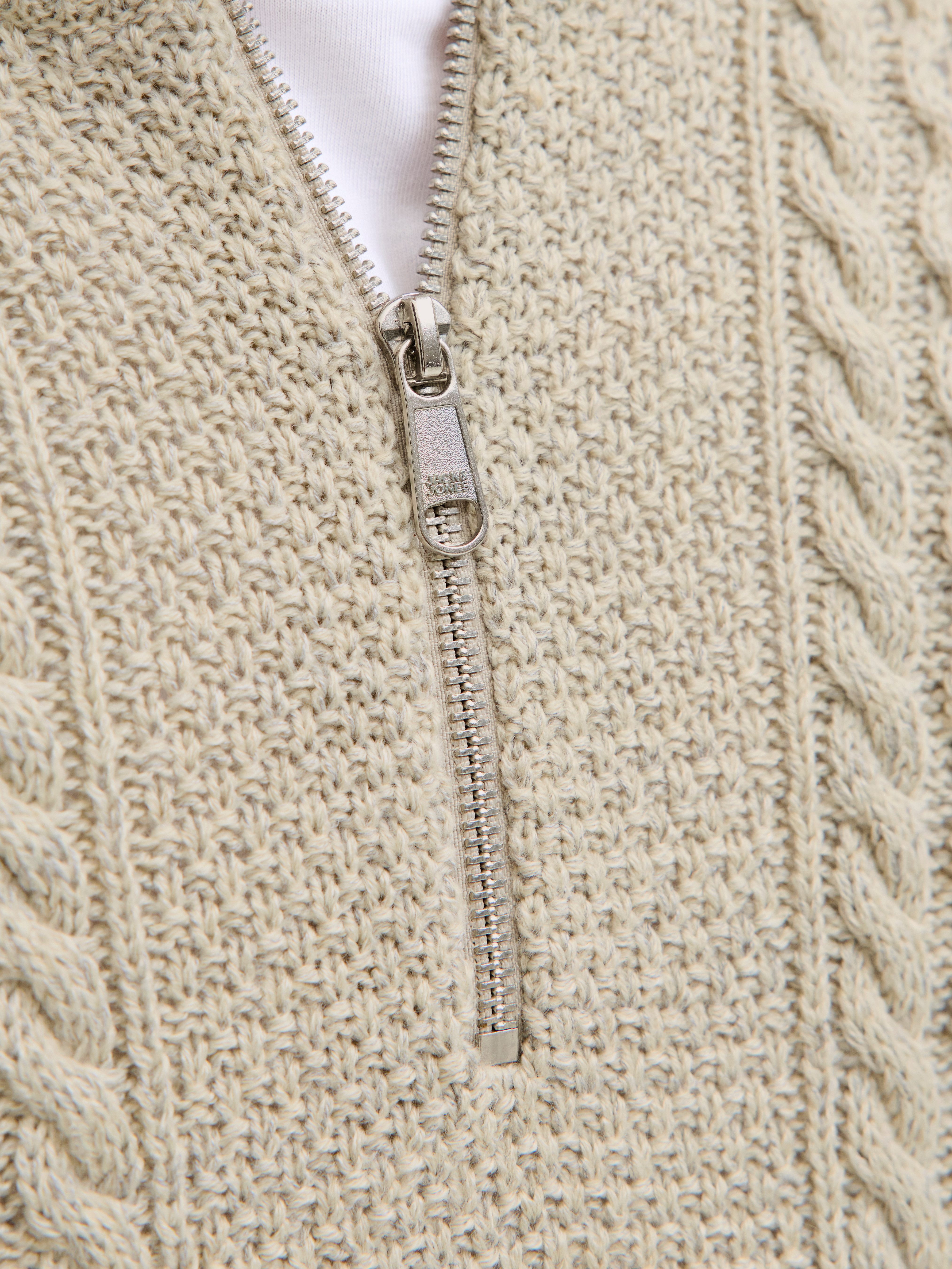 Jack & Jones Schipperstrui JJPAUL KNIT HALF ZIP