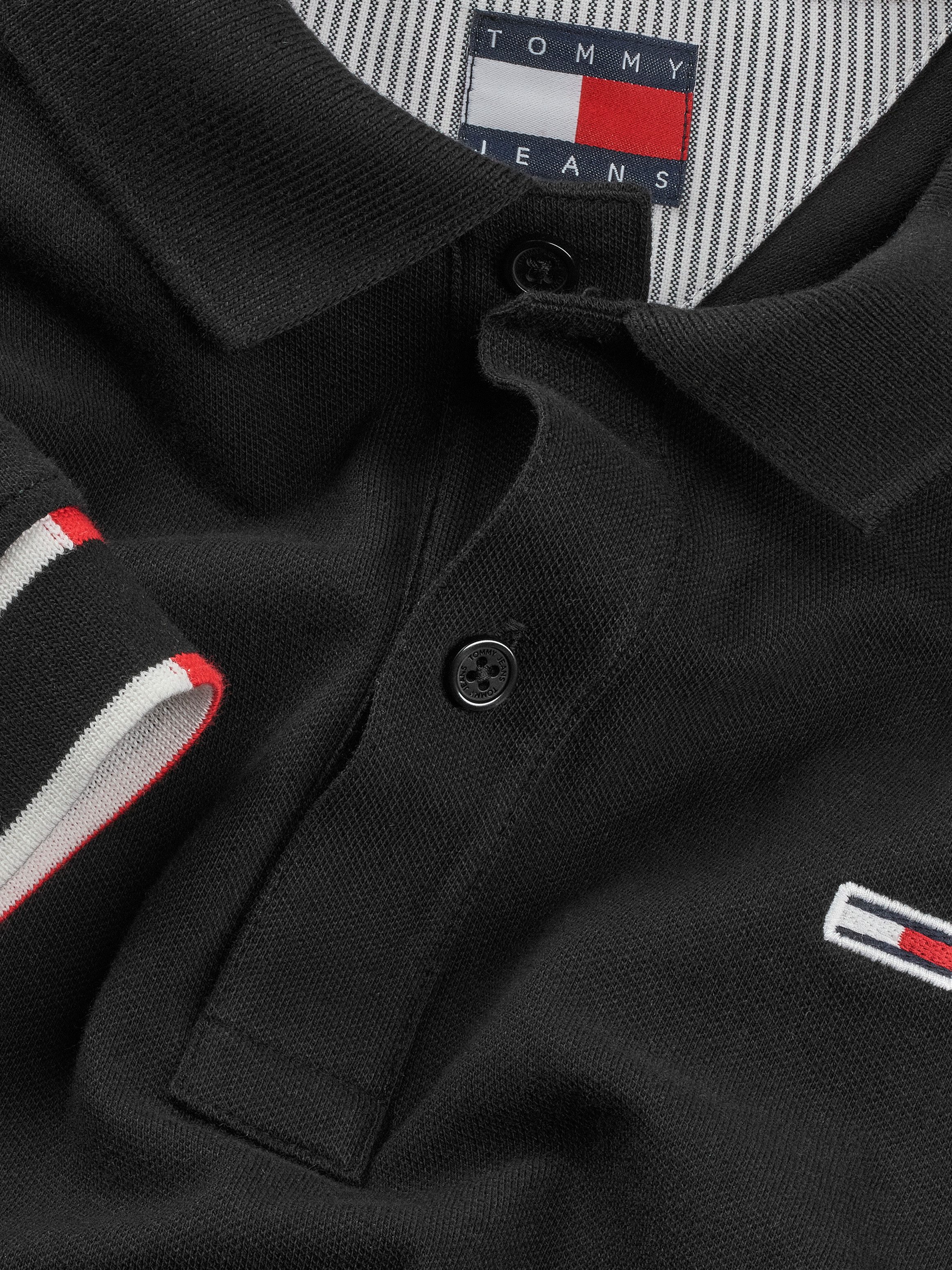 Tommy Jeans Plus Poloshirt TJM SLIM FLAG CUFF POLO EXT