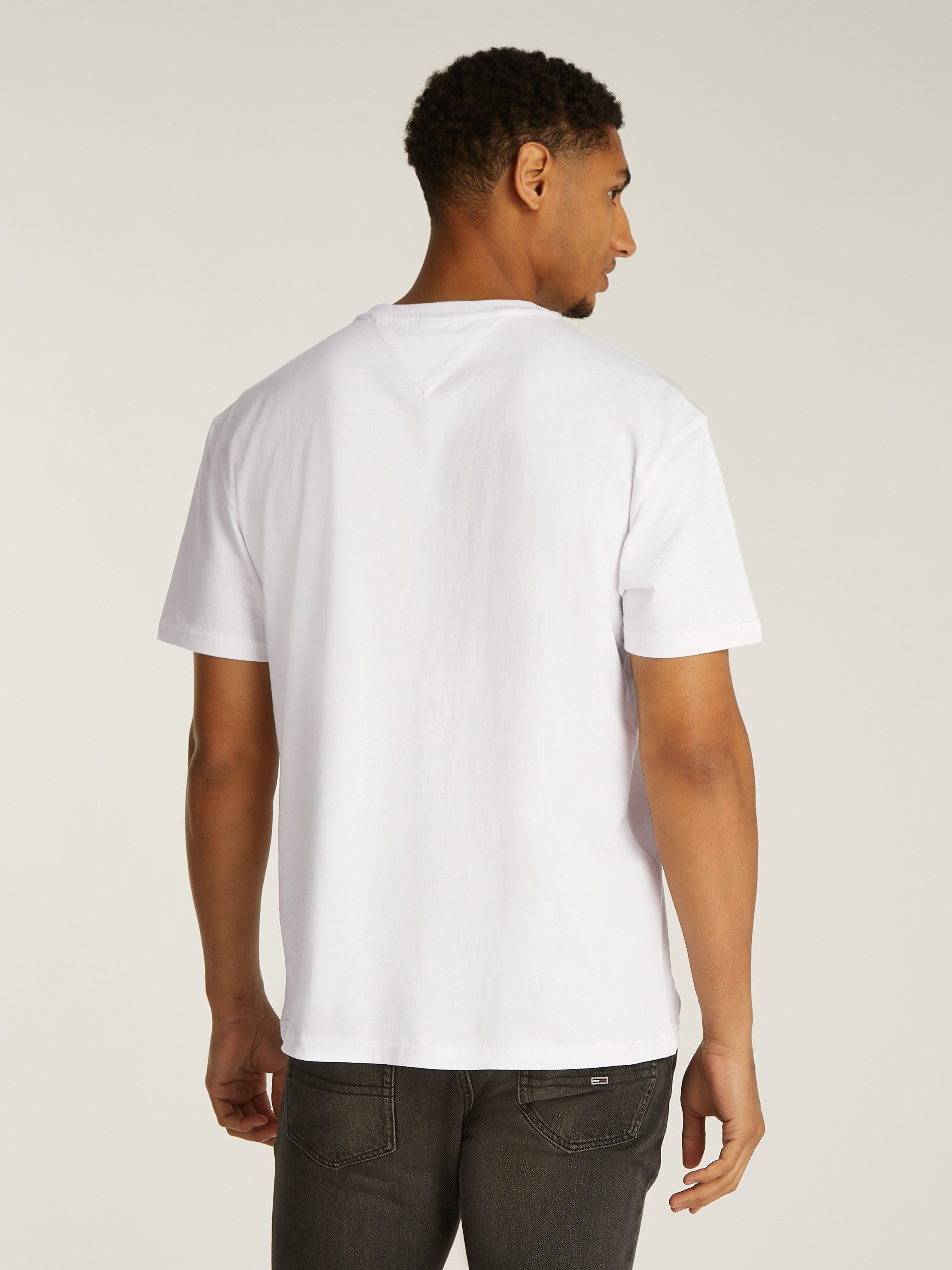TOMMY JEANS T-shirt TJM REG GOLD LINEAR LOGO TEE EXT