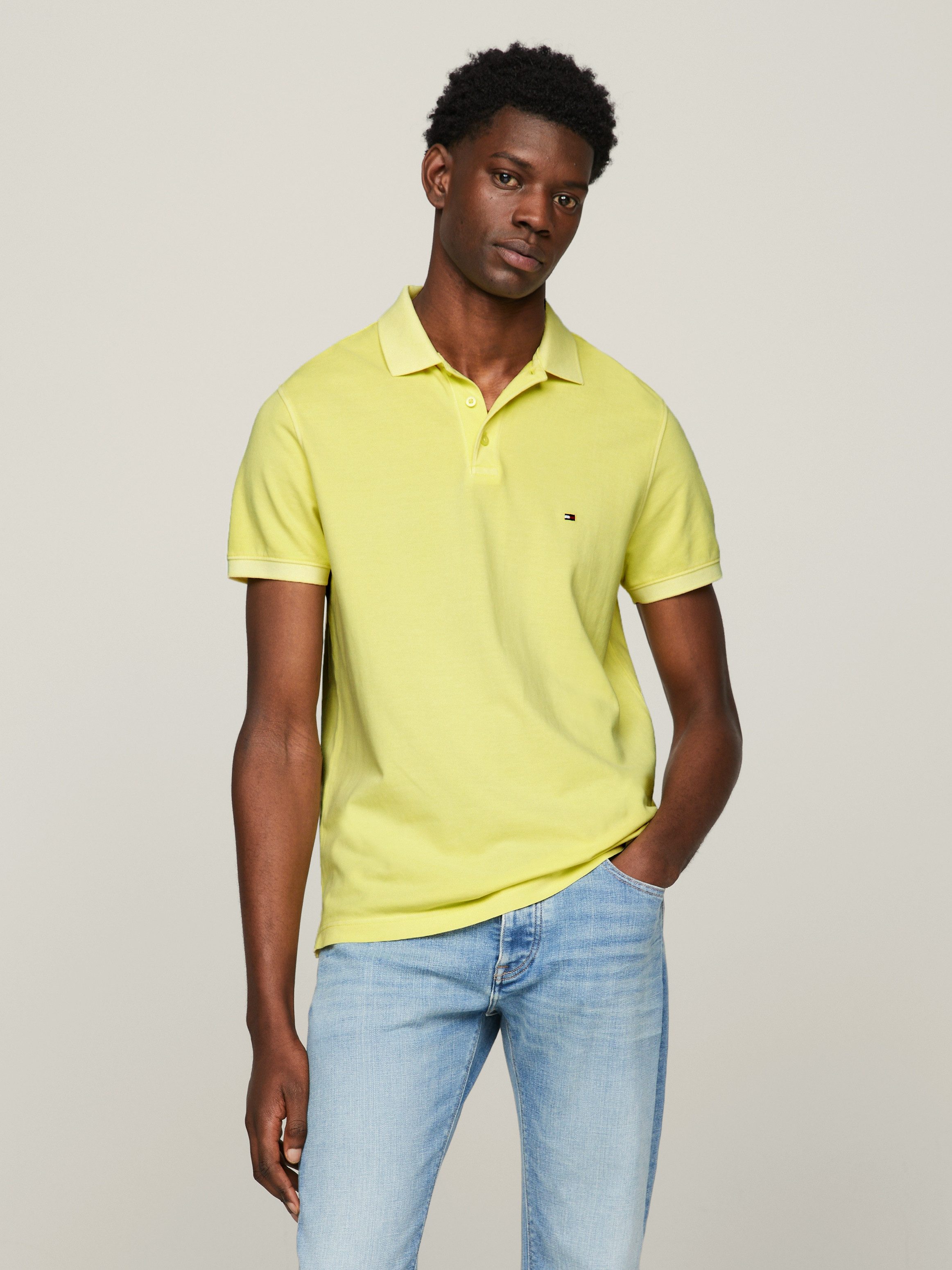 Tommy Hilfiger Regular fit poloshirt met polokraag