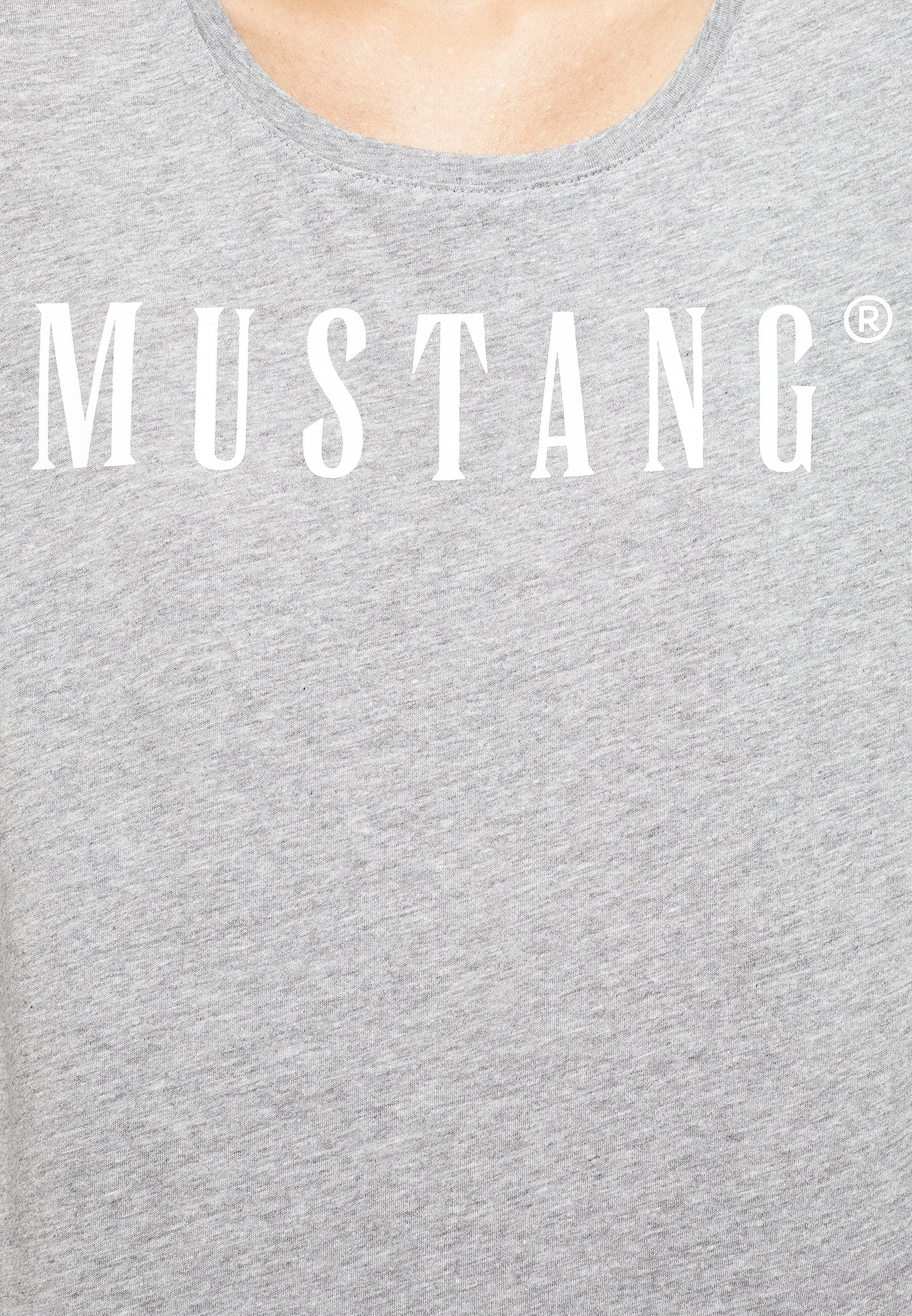 MUSTANG Shirt met korte mouwen Dames stijl Alma