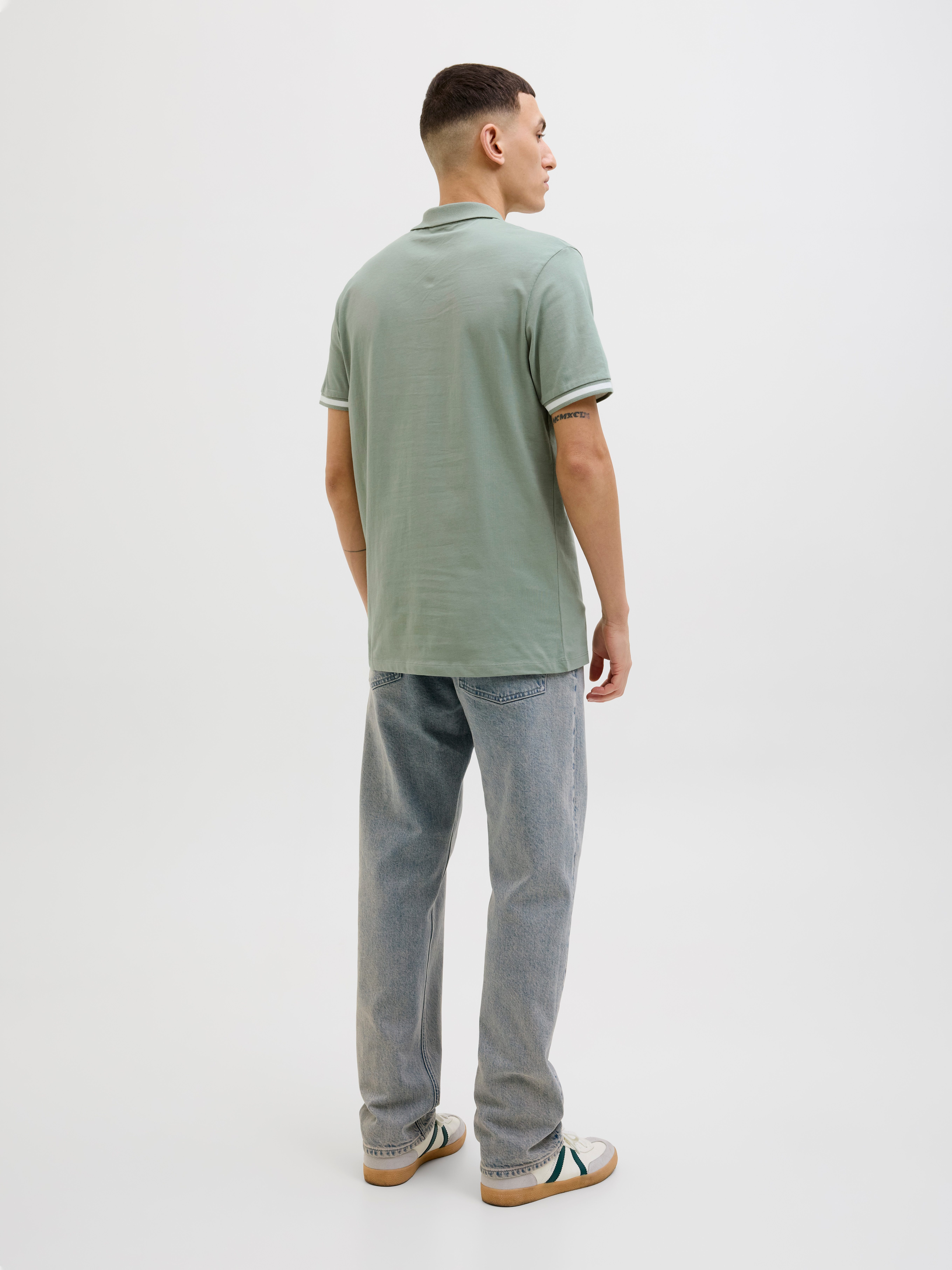 Jack & Jones Poloshirt JJEJERSEY LOGO POLO SS SN