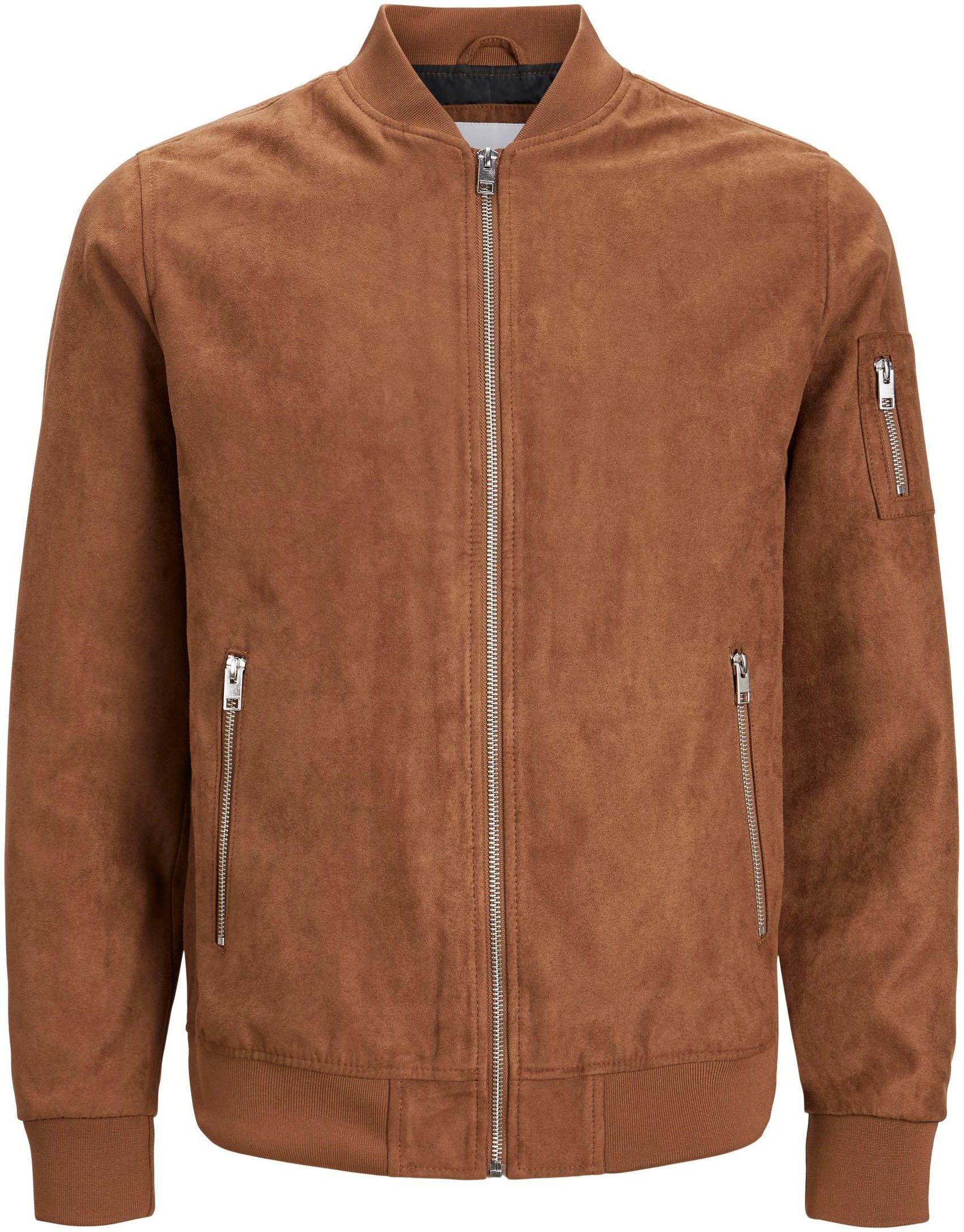 Jack & Jones Blouson JJEROCKY FAUX SUEDE BOMBER NOOS