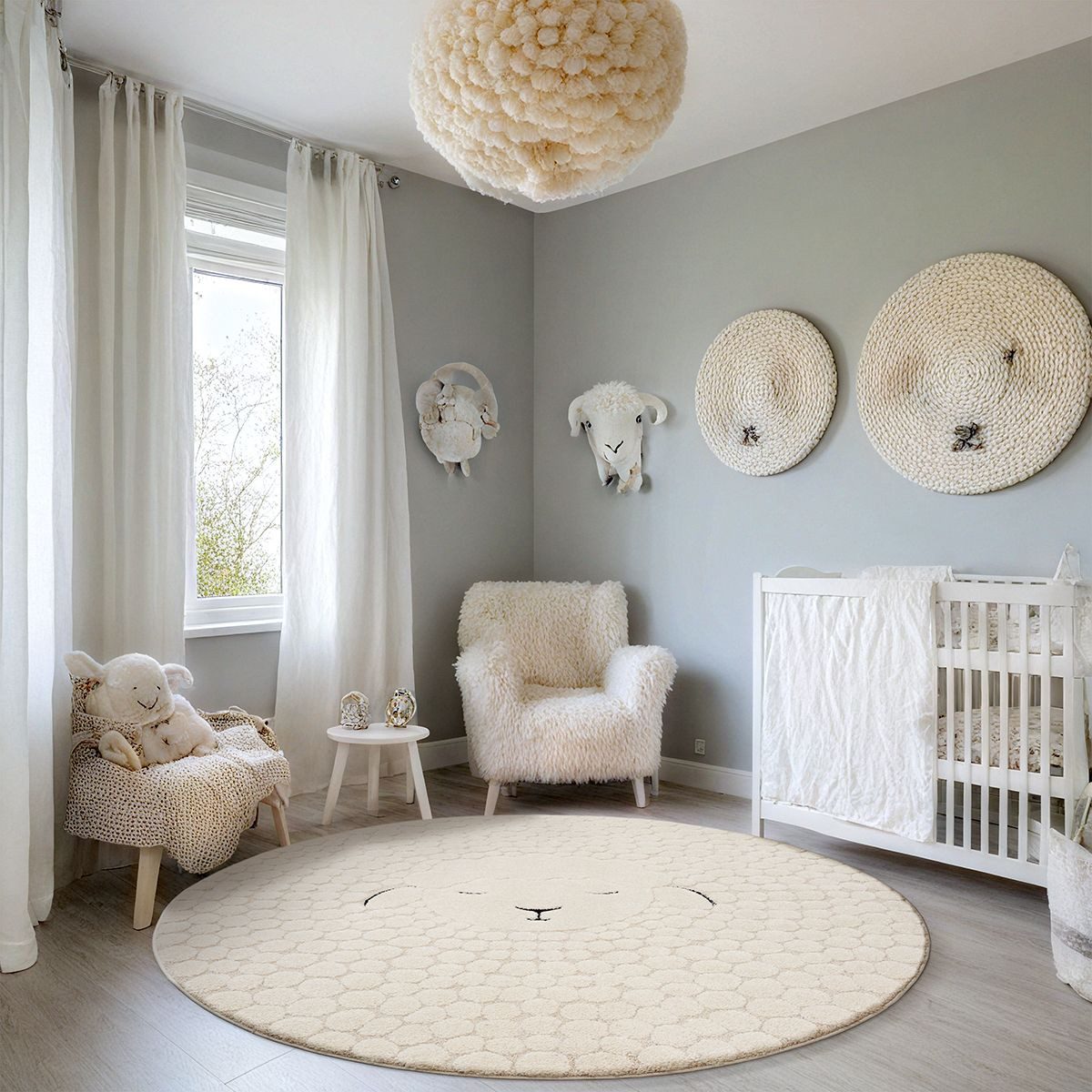 The carpet Vloerkleed Elisa Kids Kids kinderkamer tapijt slijtvast en onderhoudsvriendelijk