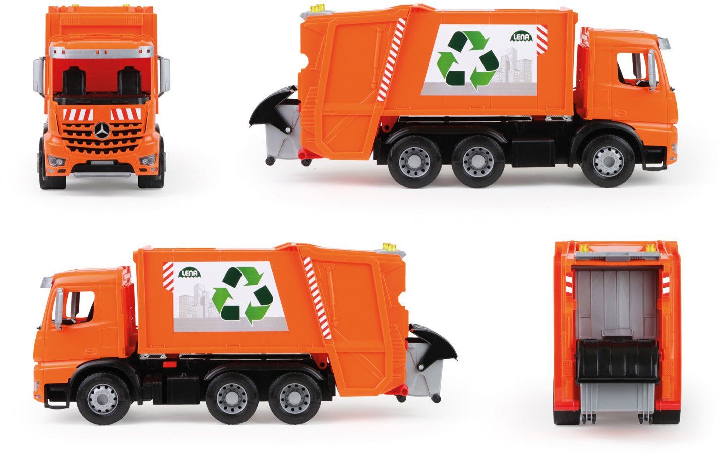 Lena® Speelgoed-vuilniswagen Worxx, Mercedes-Benz Arocs