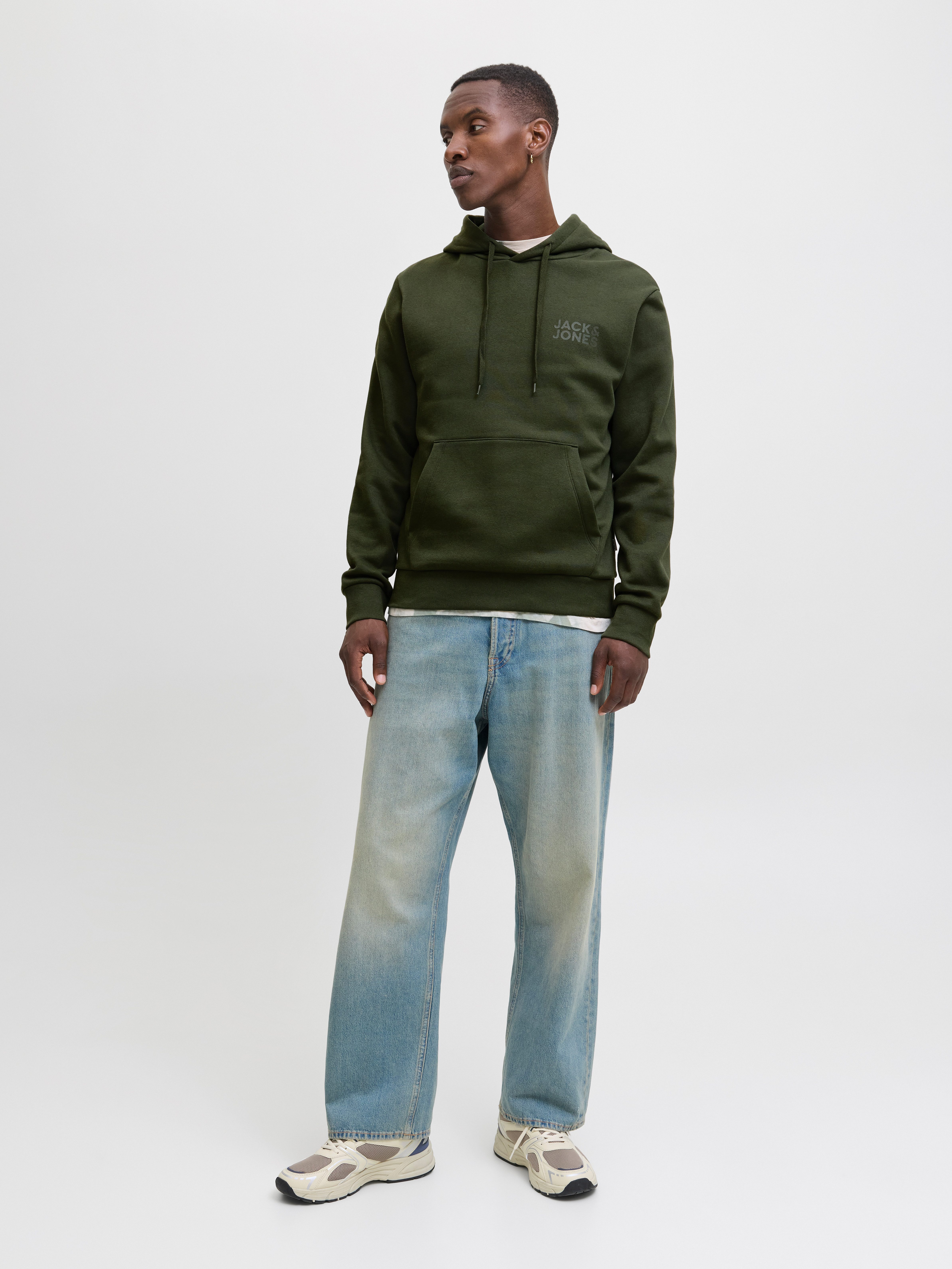 Jack & Jones Hoodie JJECORP LOGO SWEAT HOOD NOOS