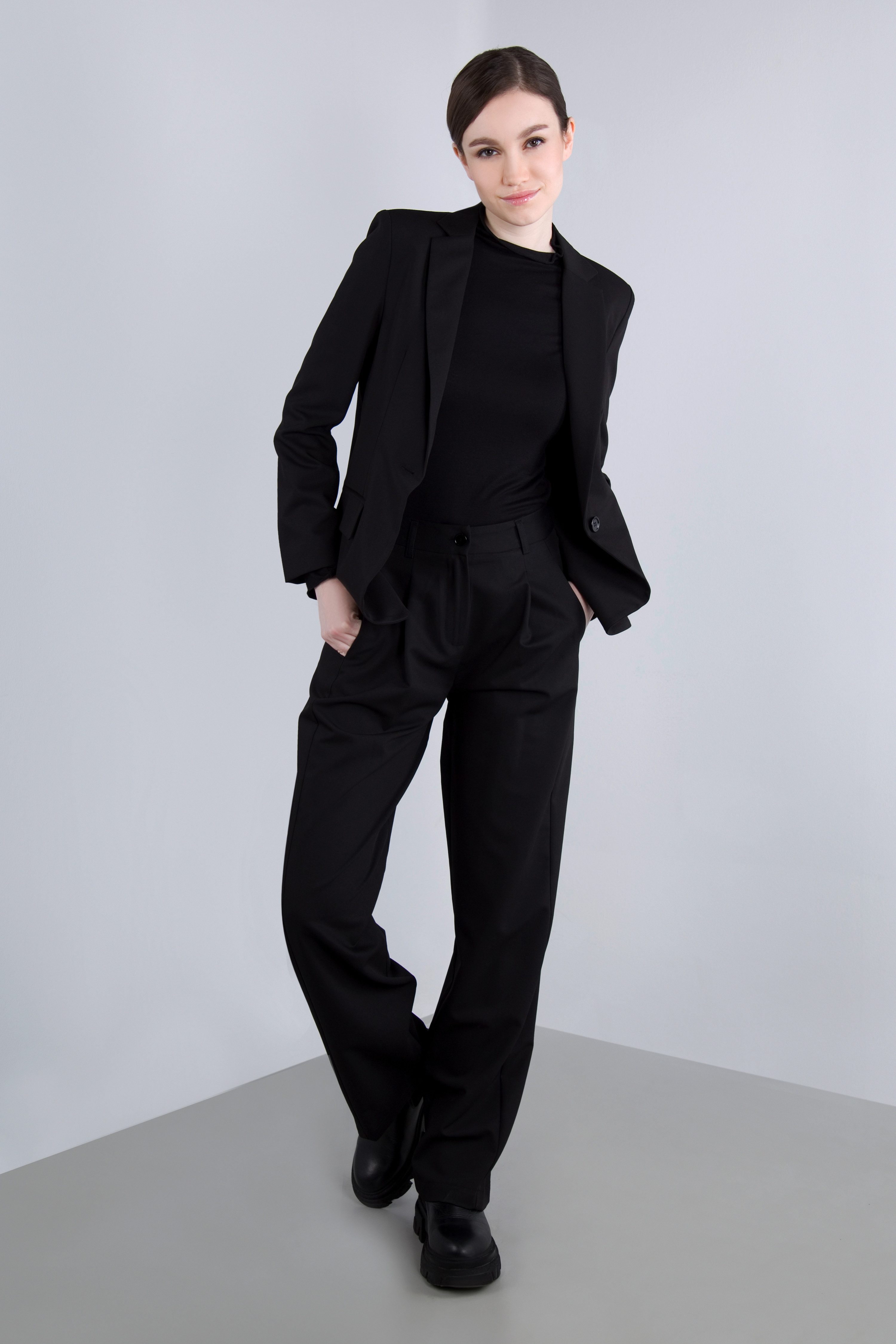 IMPERIAL Lange blazer IMP-J V96CDC in casual boyfriend-cut