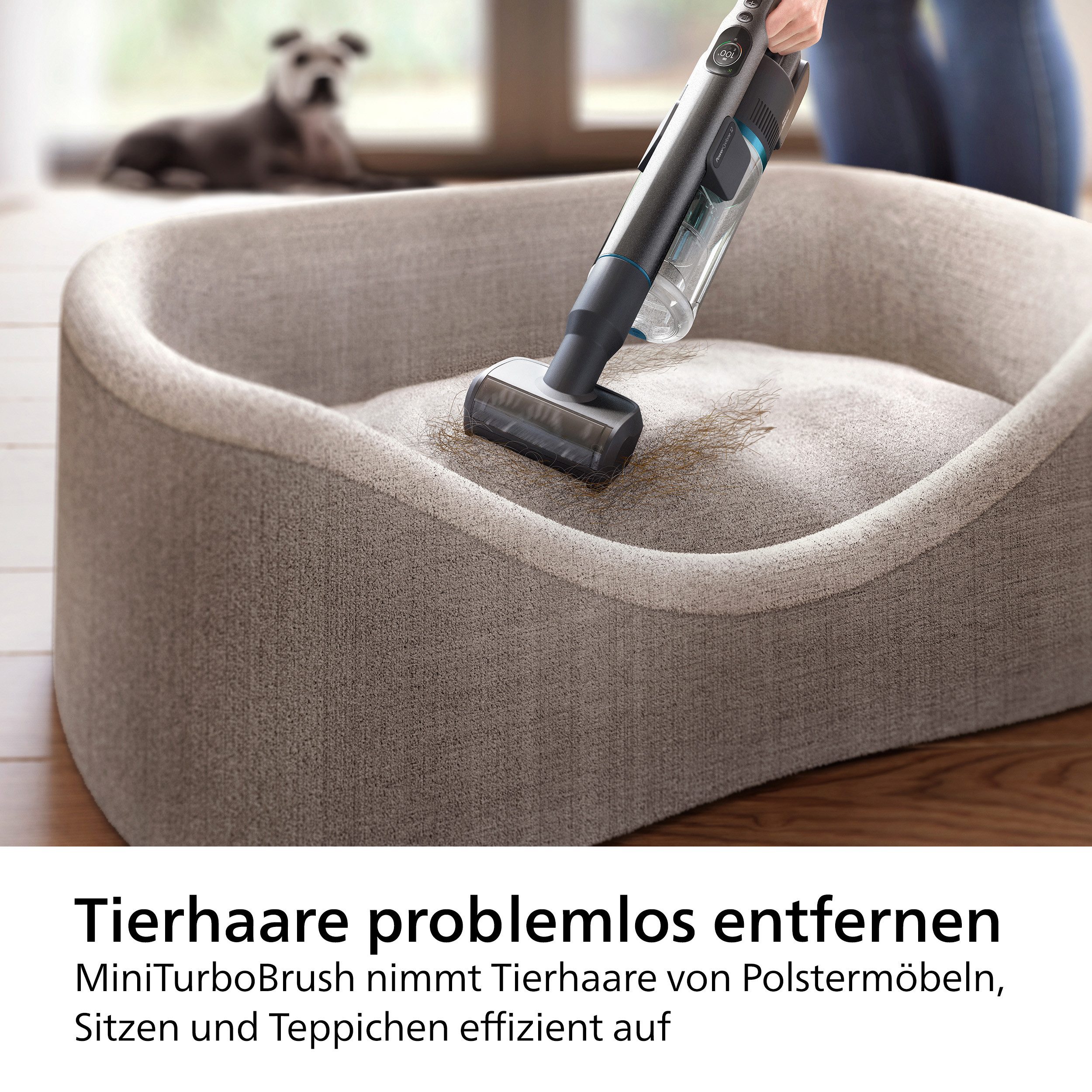 Philips Nat- en droogzuiger XC8055/01 Aqua Plus 8000 Series „Alleskönner“ met tot 80 minuten looptijd en adaptieve zuig- en wissproeier