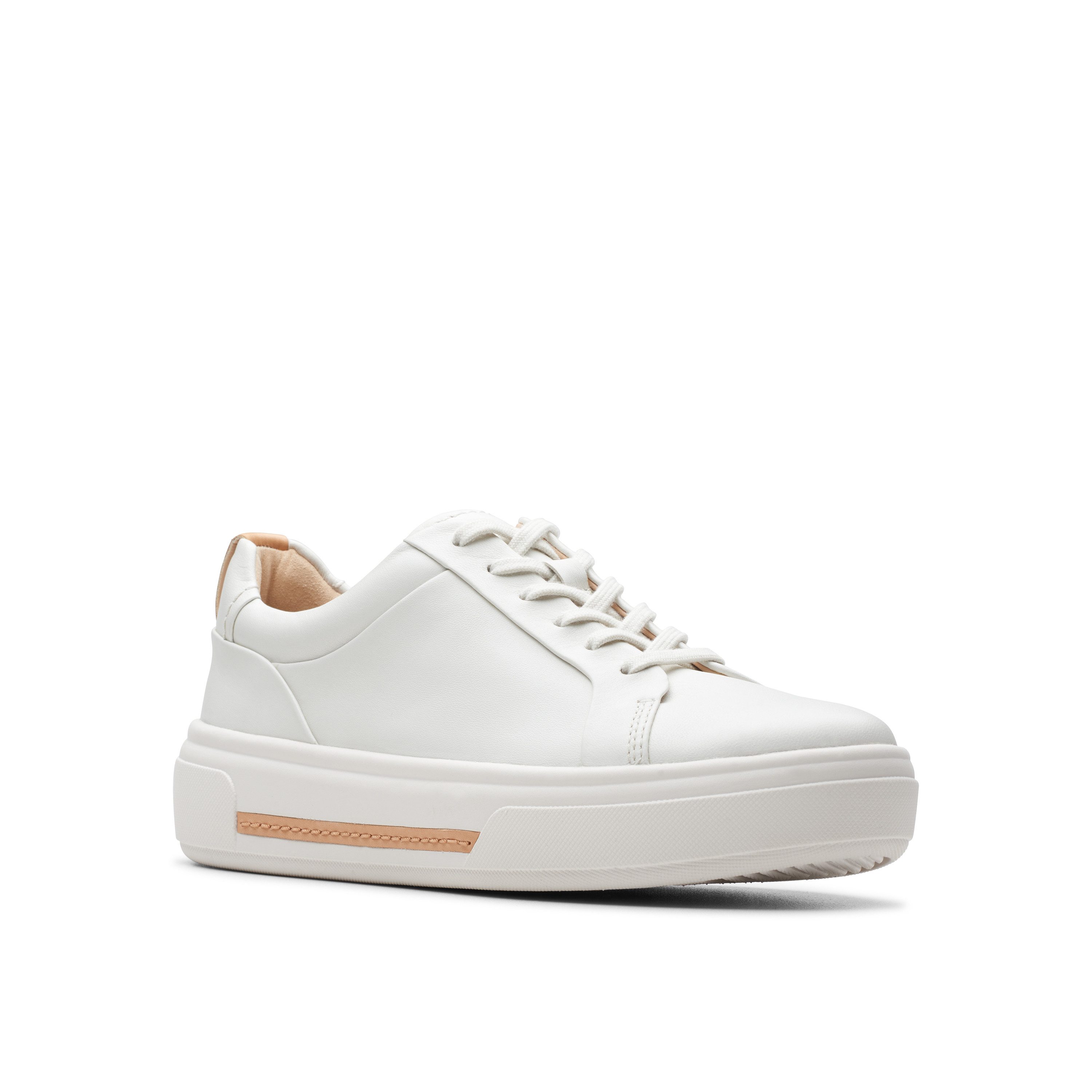 Clarks Veterschoenen Hollyhock Walk Plateauschoen, lage schoen, sneaker met modieuze zool