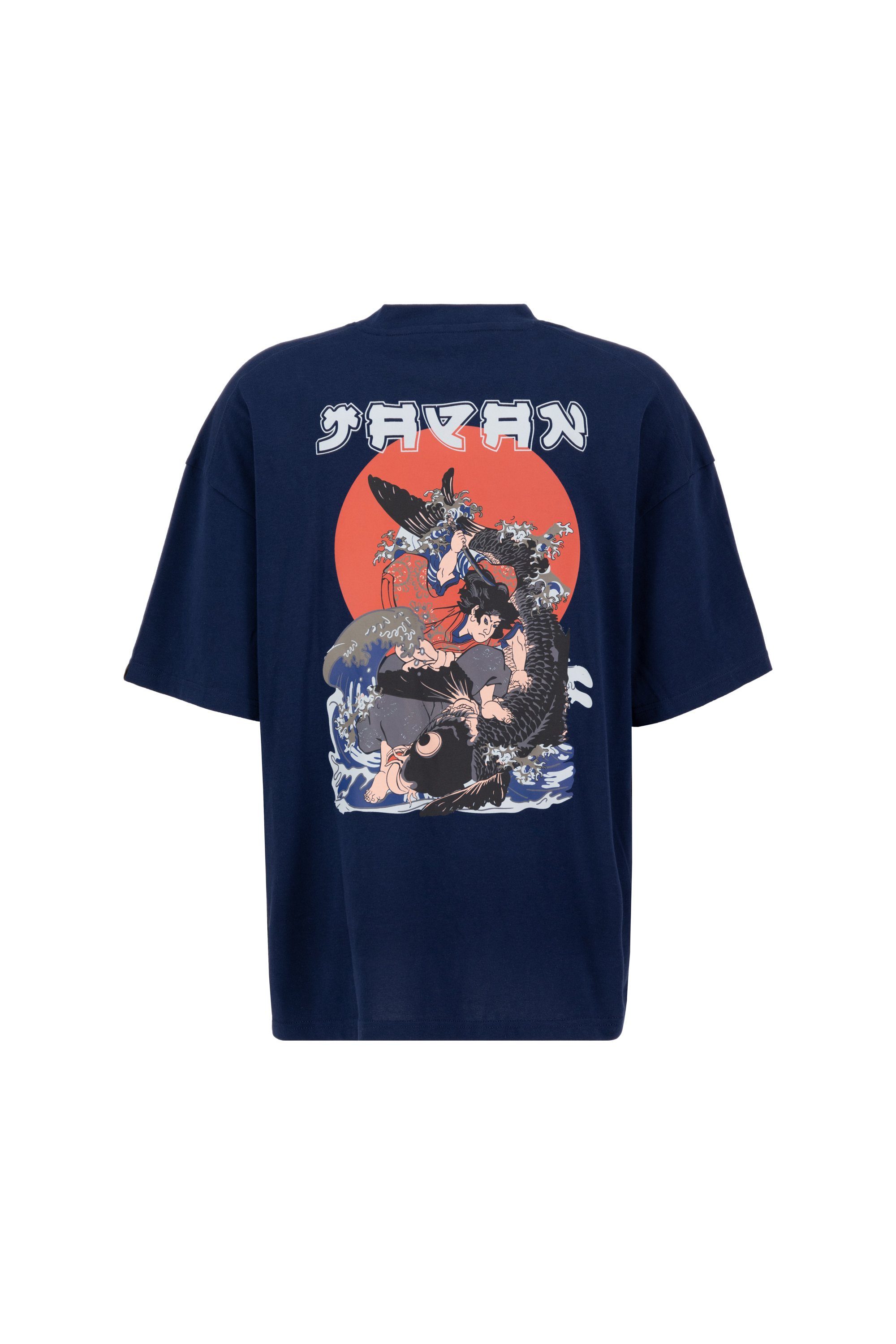Alpha Industries T-shirt Men T-Shirts Japan Wave Warrior T