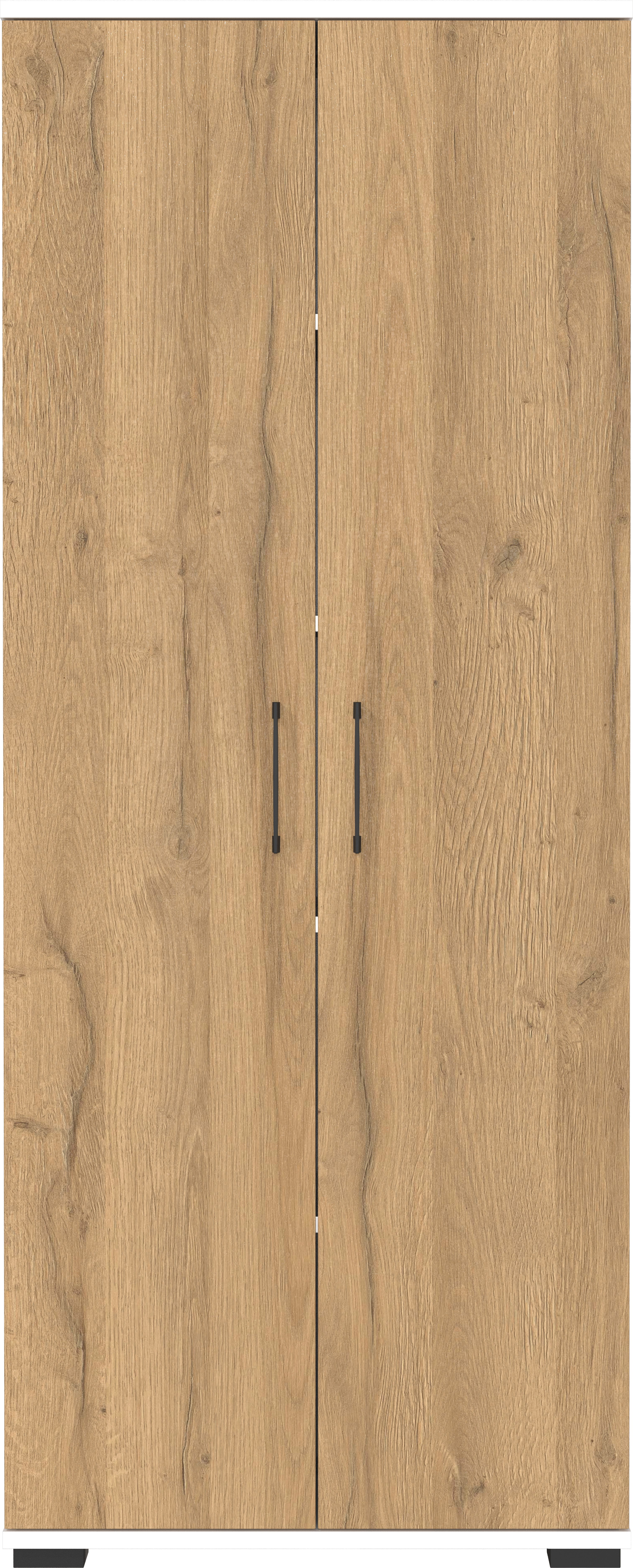 GERMANIA Archiefkast Profi 3.0 verkrijgbaar in twee hoogtes bijzetkastjes maat 80 cm x 200 cm x 40 cm wit