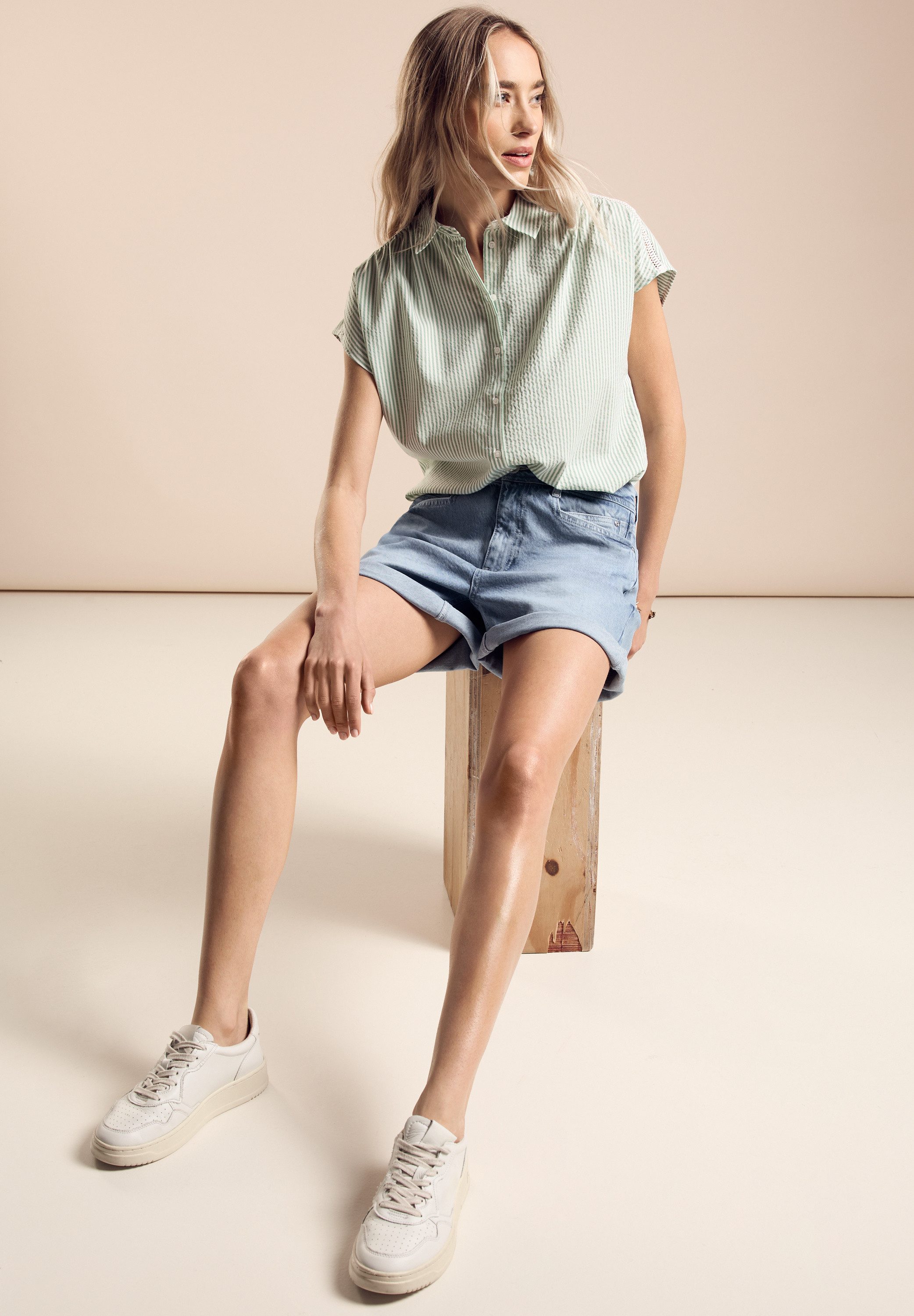 STREET ONE Bermuda met zakken