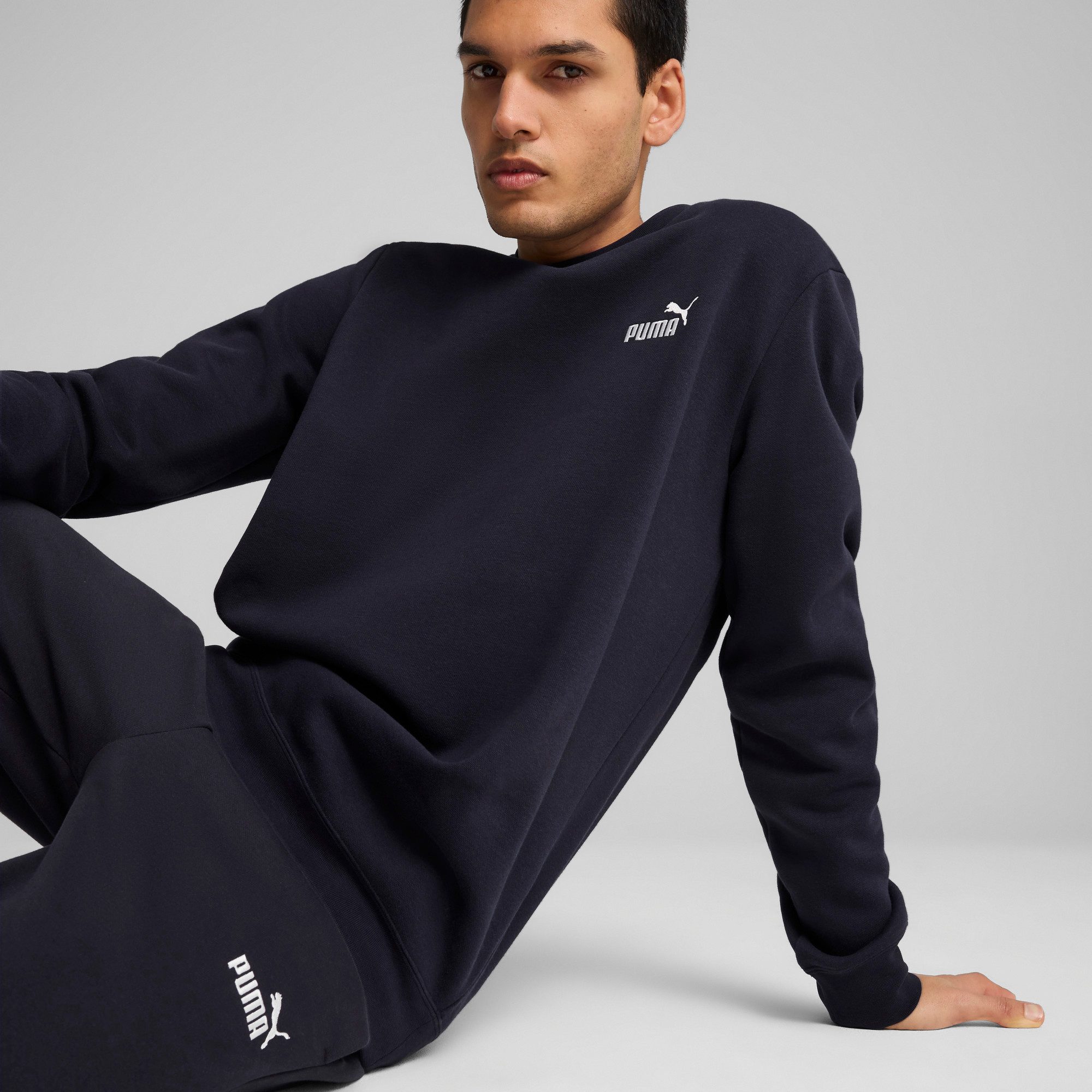 PUMA Shirt met lange mouwen ESS SMALL NO. 1 LOGO CREW FL
