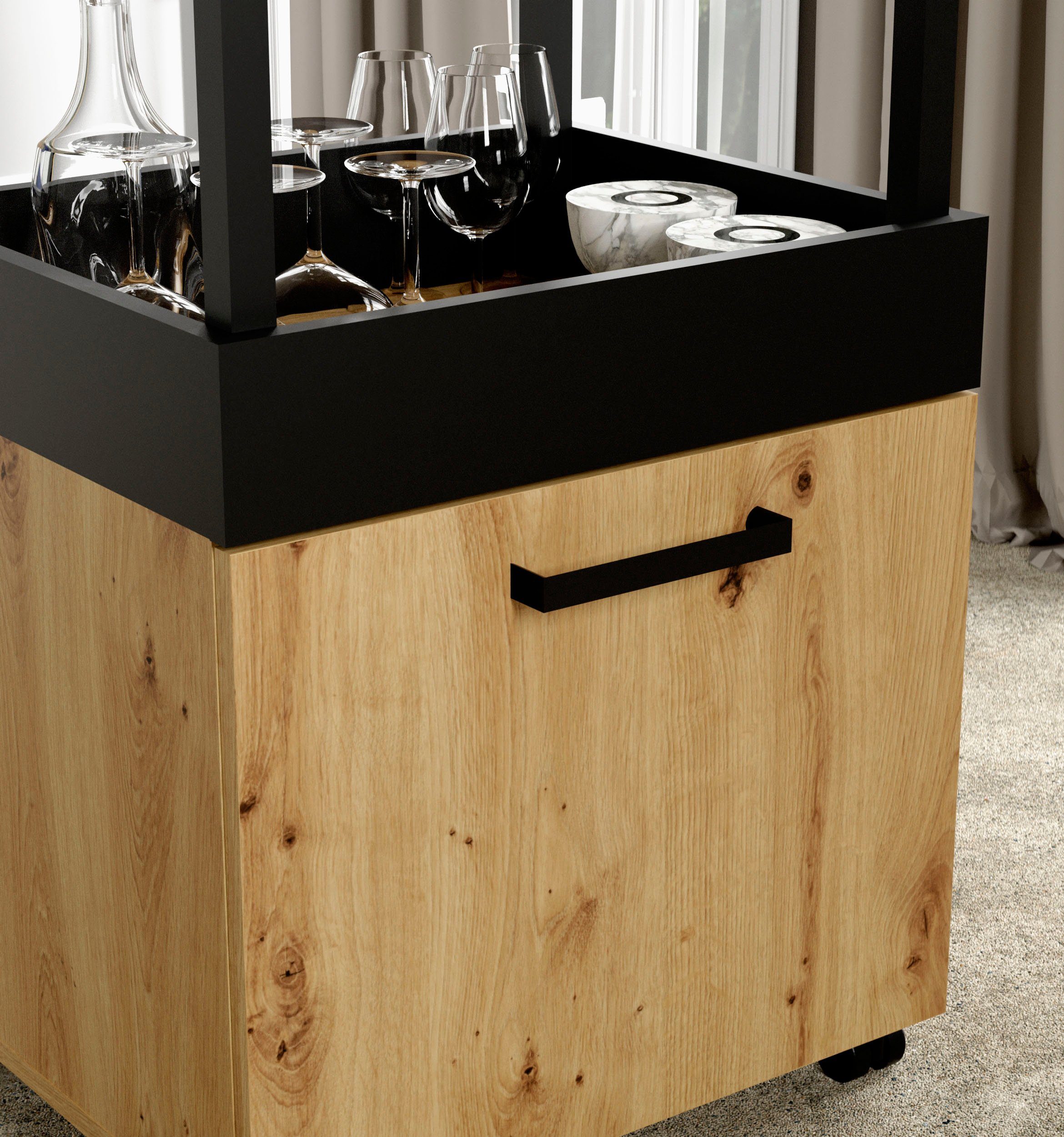 FORTE Barmeubel Homebar Hoogte ca. 88 cm