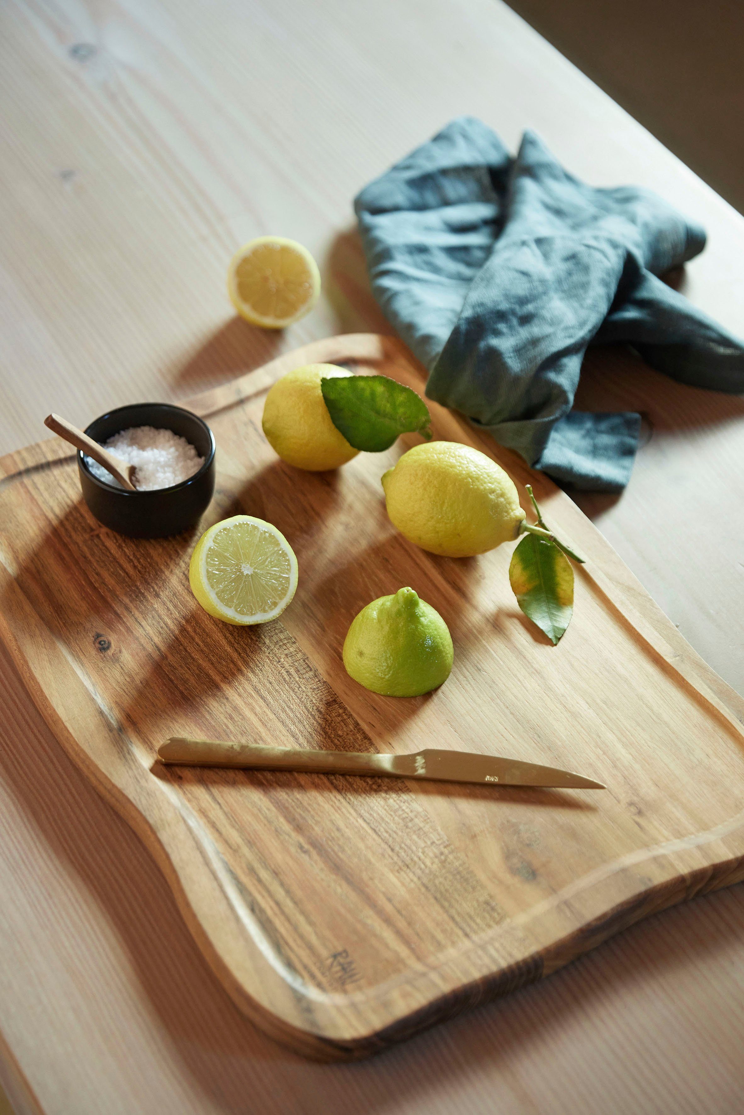 aida RAW Snijplank RAW Teak Organische vorm