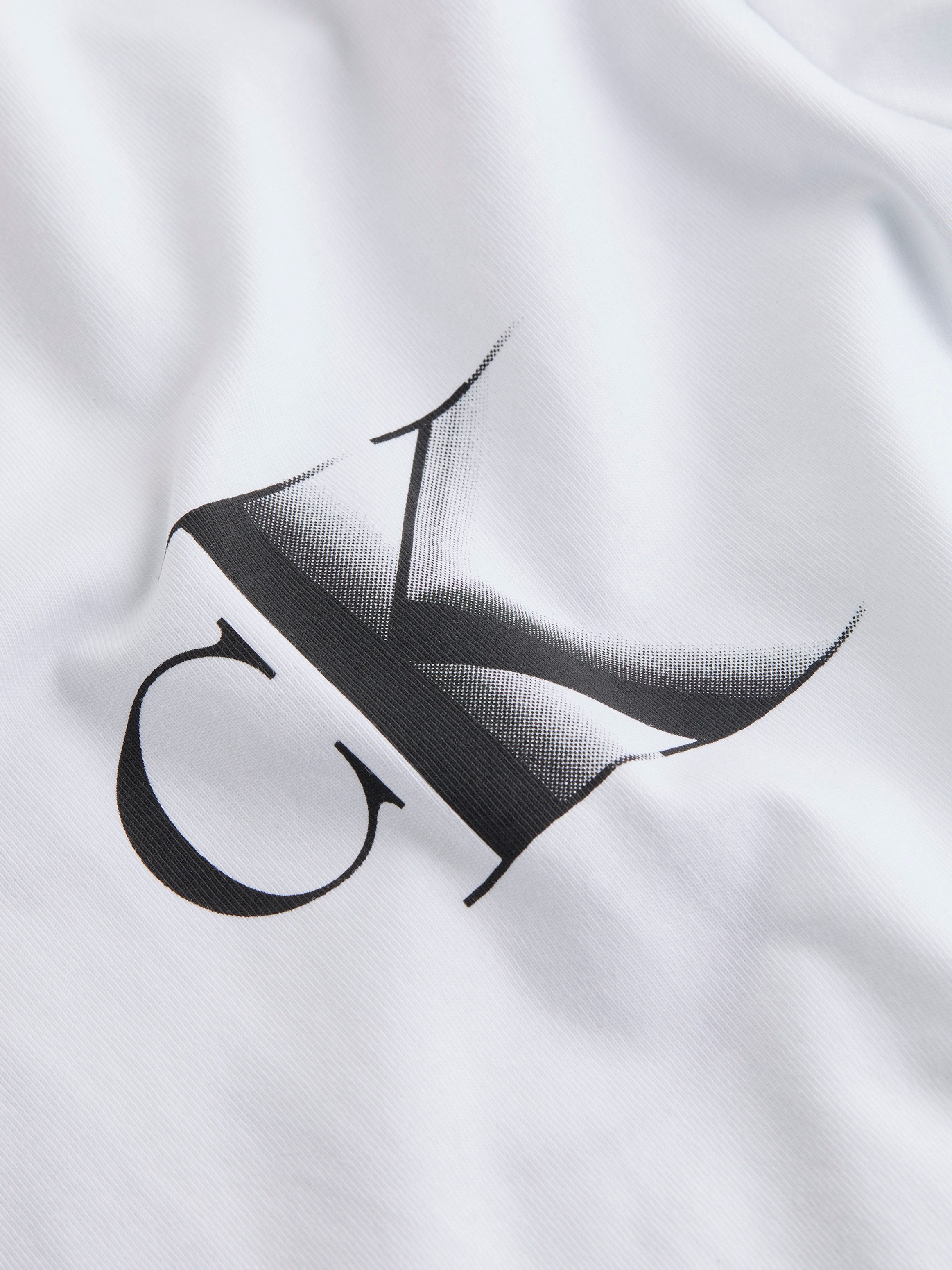 Calvin Klein T-shirt BOLD CK TEE met groot logo op de rug