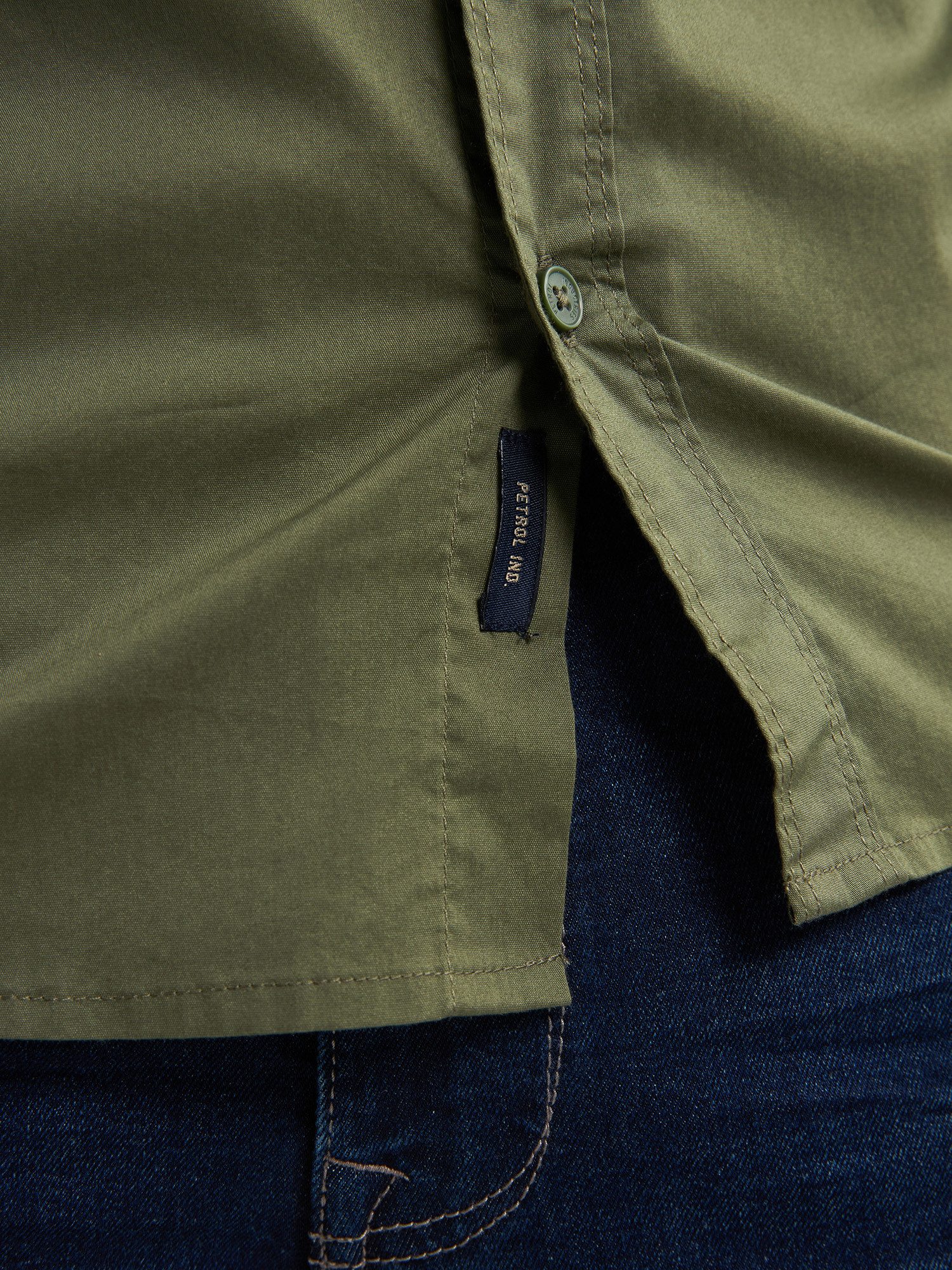 Petrol Industries Shirt met lange mouwen met button-downkraag